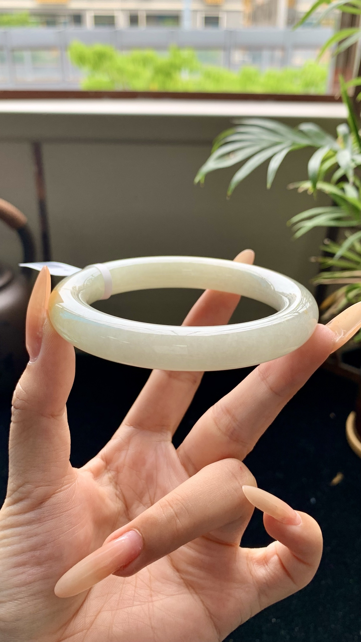 黄翡圆条成品,HYY-9772,尺寸：57-11-11