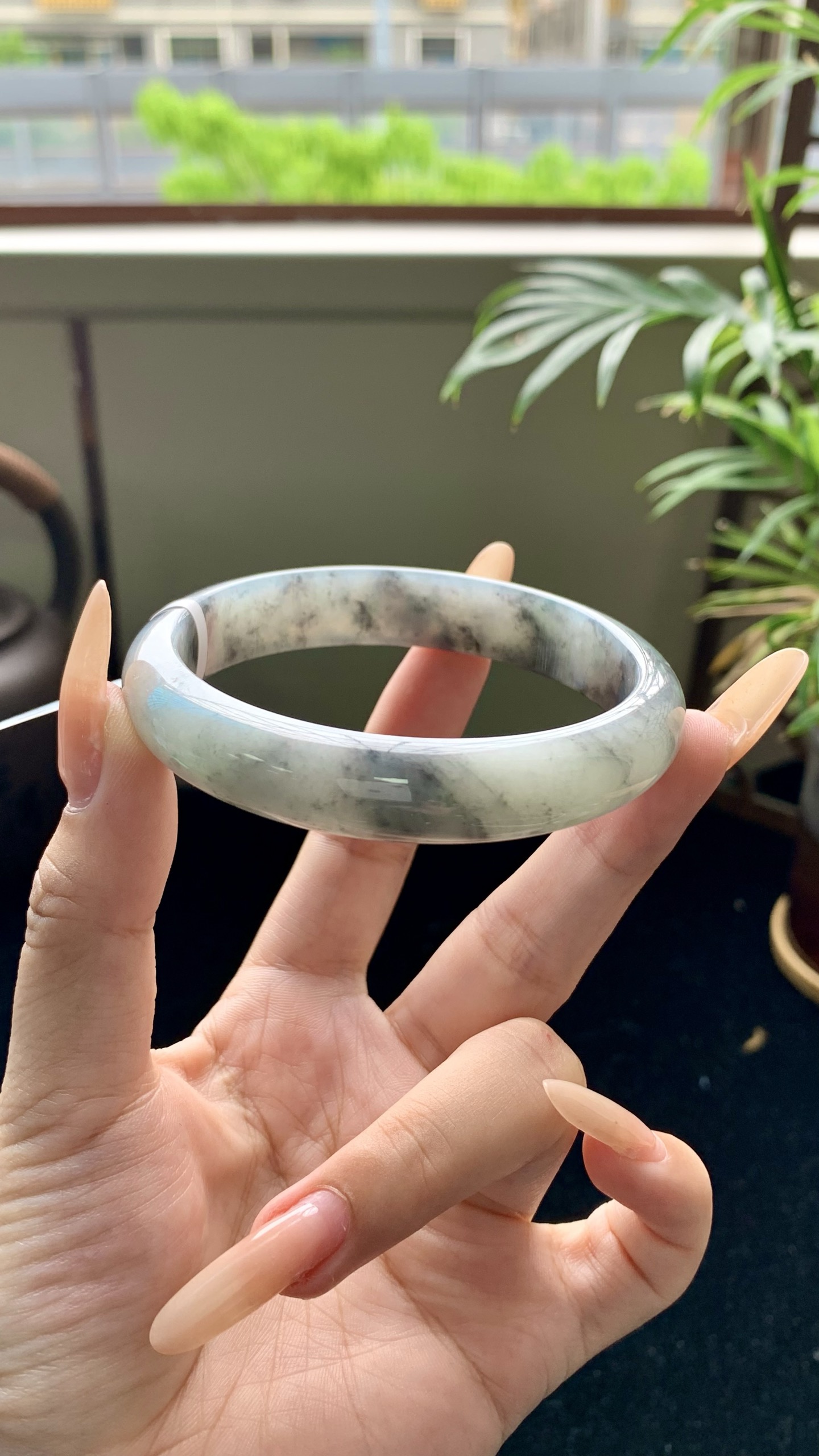 乌鸡飘花正圈成品 HY-4996 尺寸：59-12-7