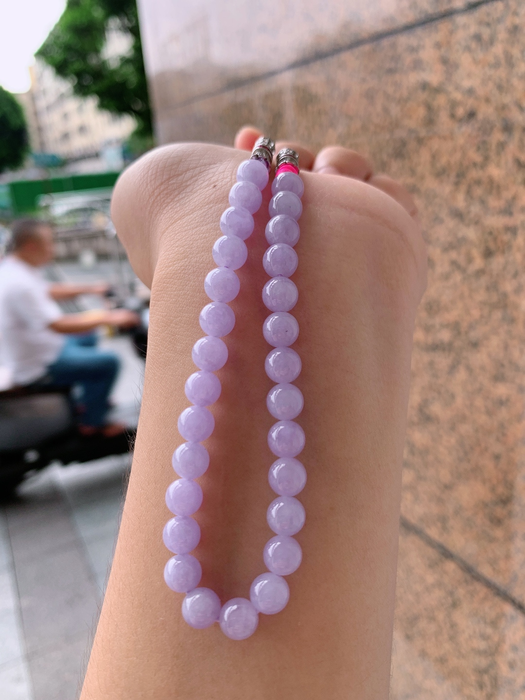 珠链，色泽柔润，珠圆玉润，温婉雅致,卡6.3,082542