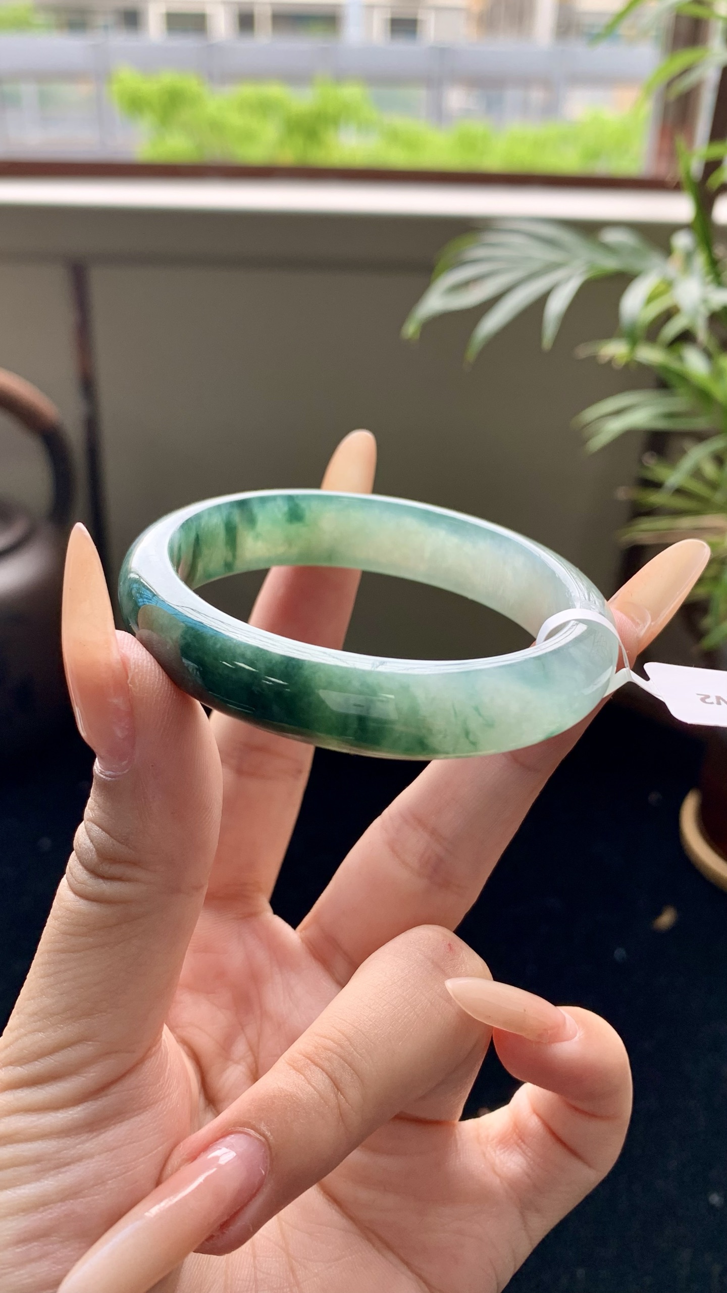 飘绿花贵妃成品 HY-4455 尺寸：50.5-44-11-6.5