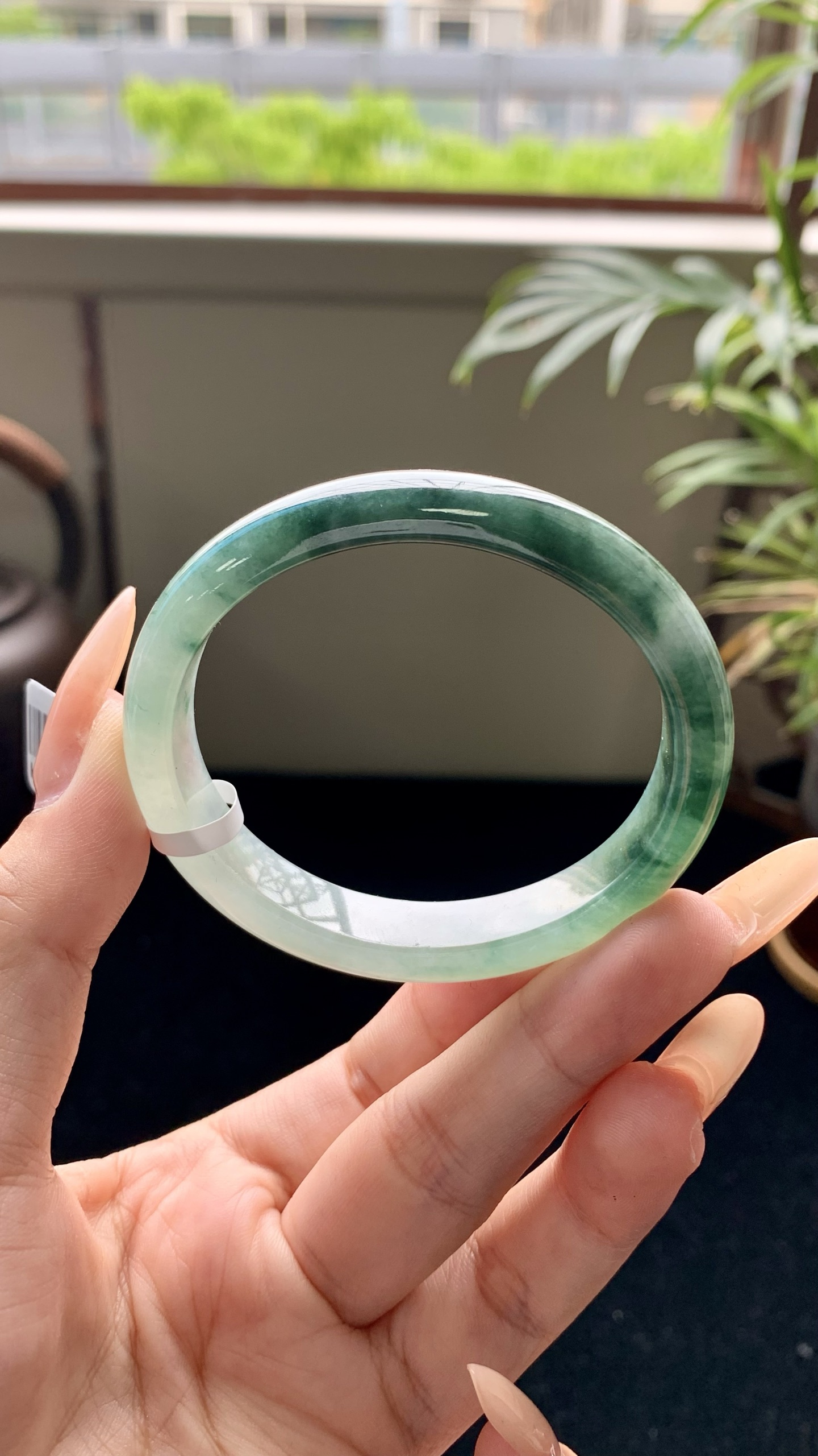飘绿花贵妃成品 HY-4455 尺寸：50.5-44-11-6.5
