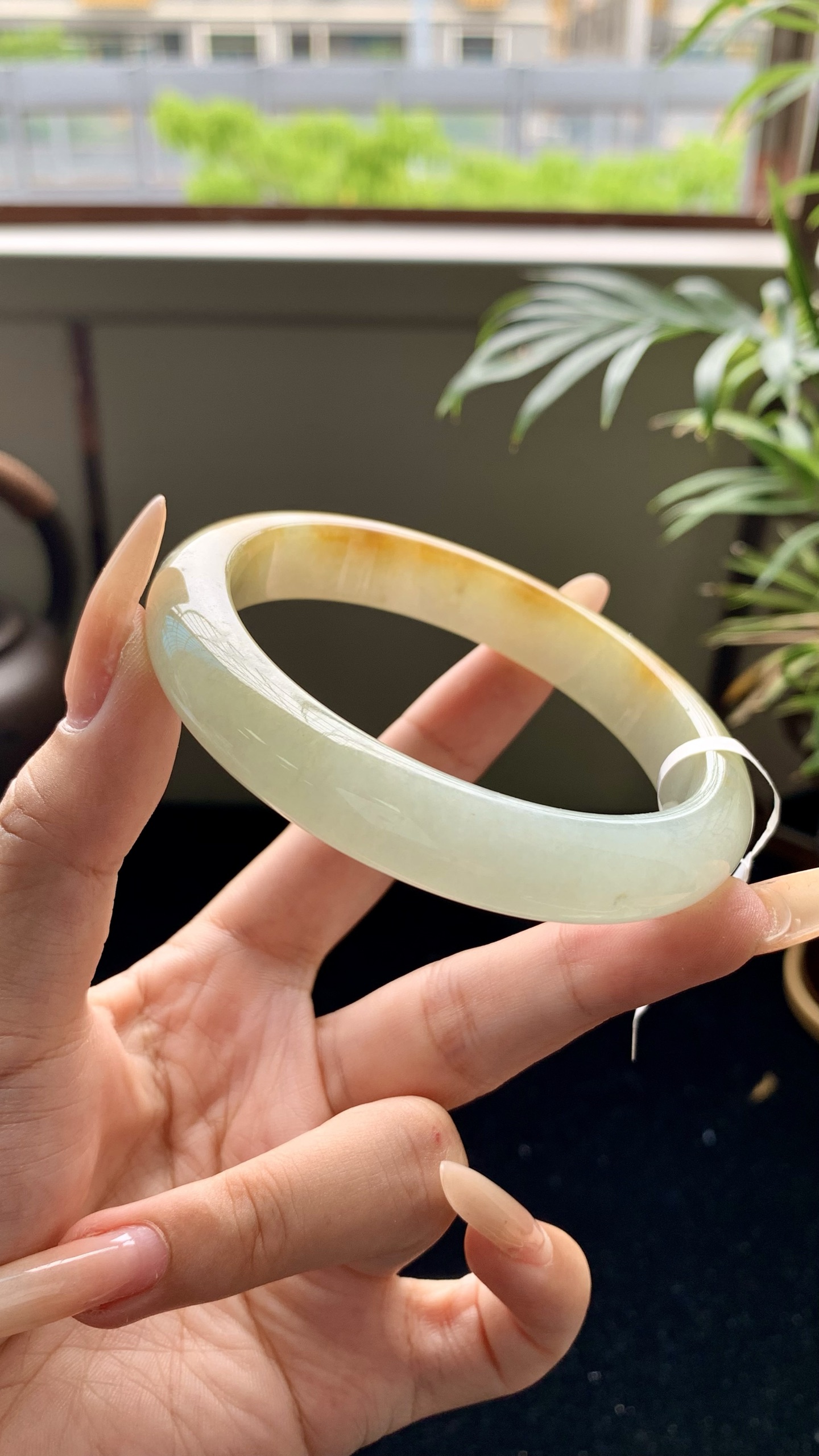 黄翡正圈成品 HYY-6668 尺寸：60-12-8