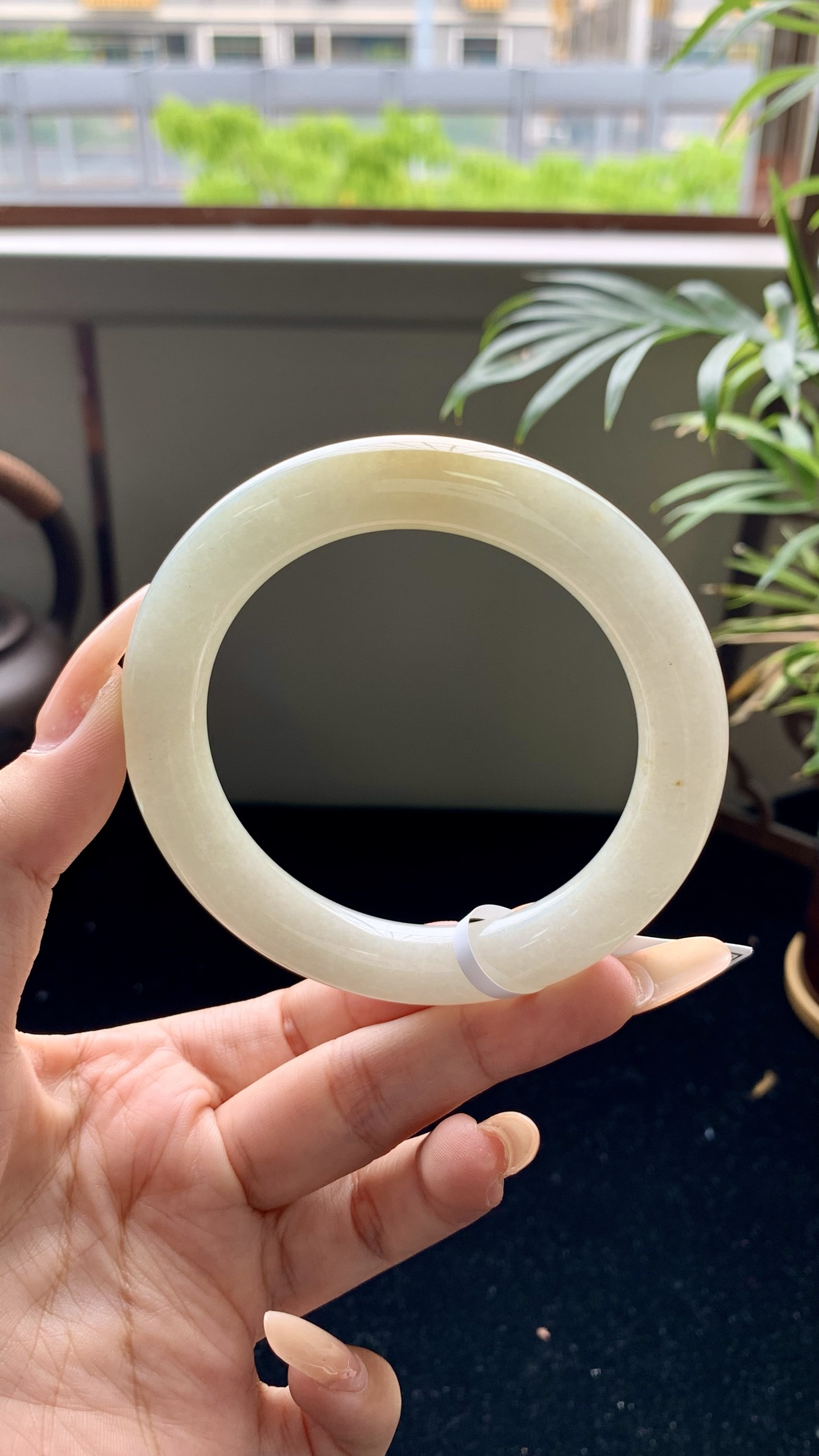 黄翡圆条成品,HYY-9772,尺寸：57-11-11