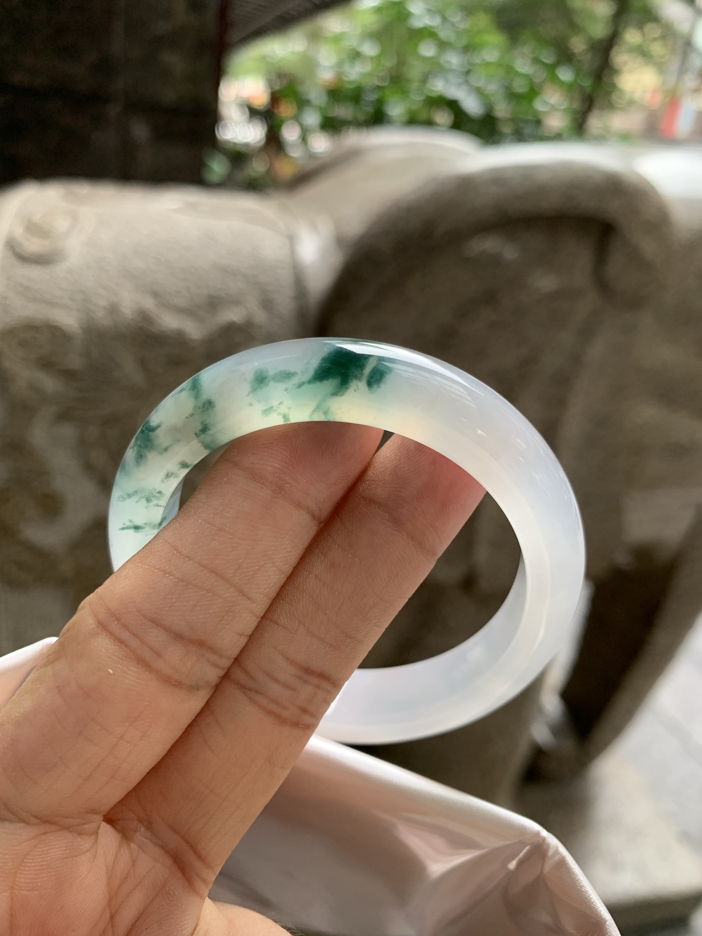 冰飘花正圈, 打灯细纹，不扣手