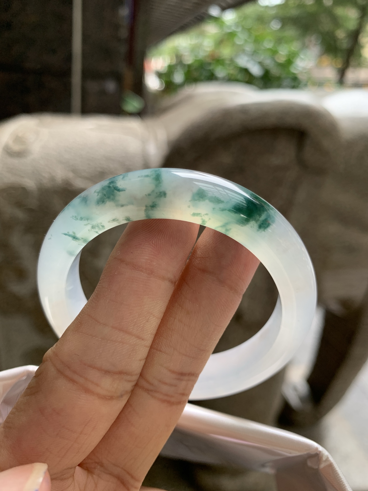 冰飘花正圈, 打灯细纹，不扣手