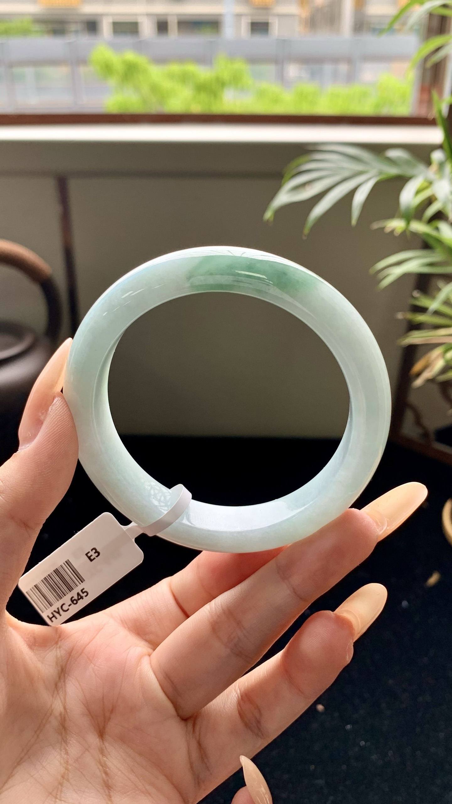 半山水正圈成品,HYC-645,尺寸：55-12.5-8.5