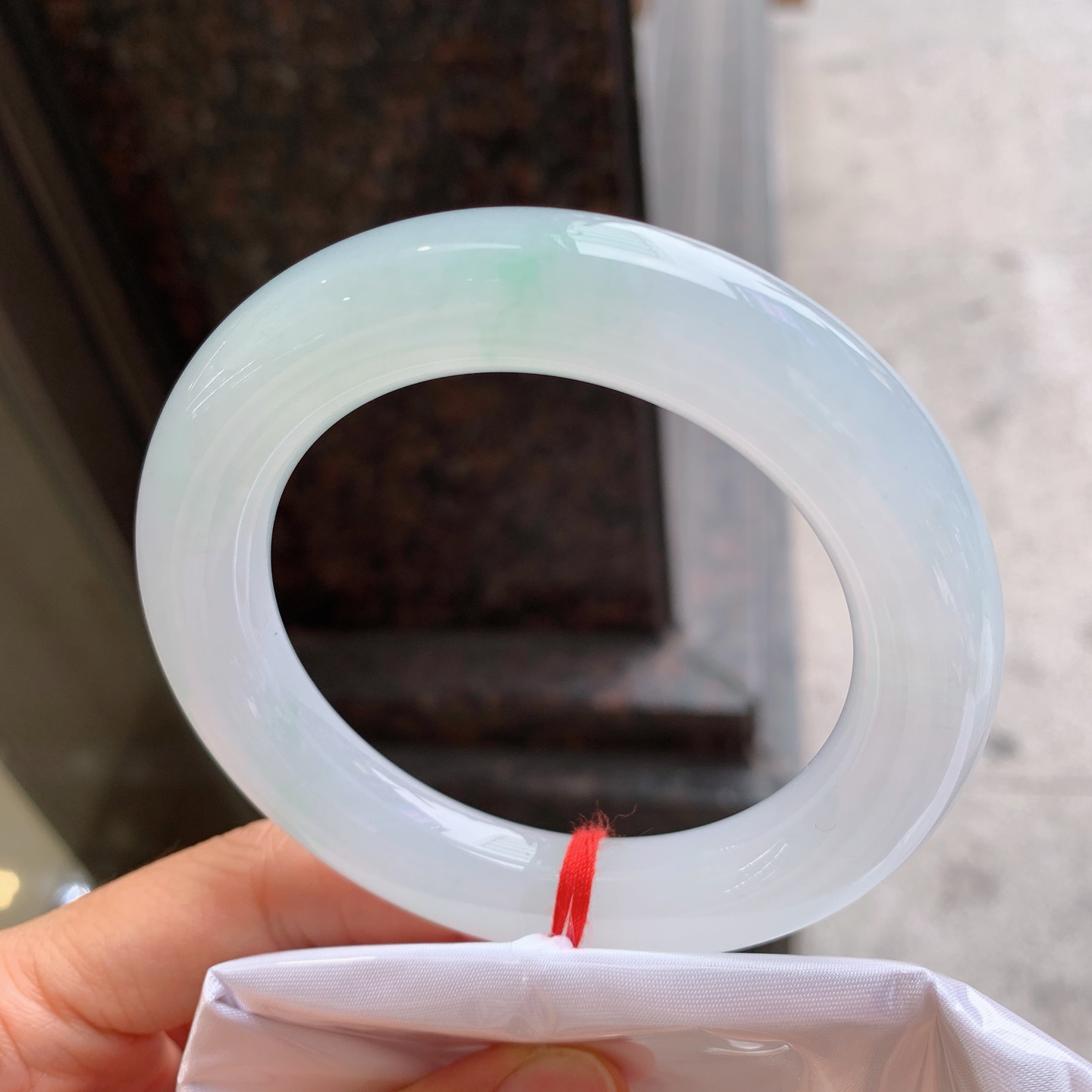 圆条冰飘绿 无裂,版型好
