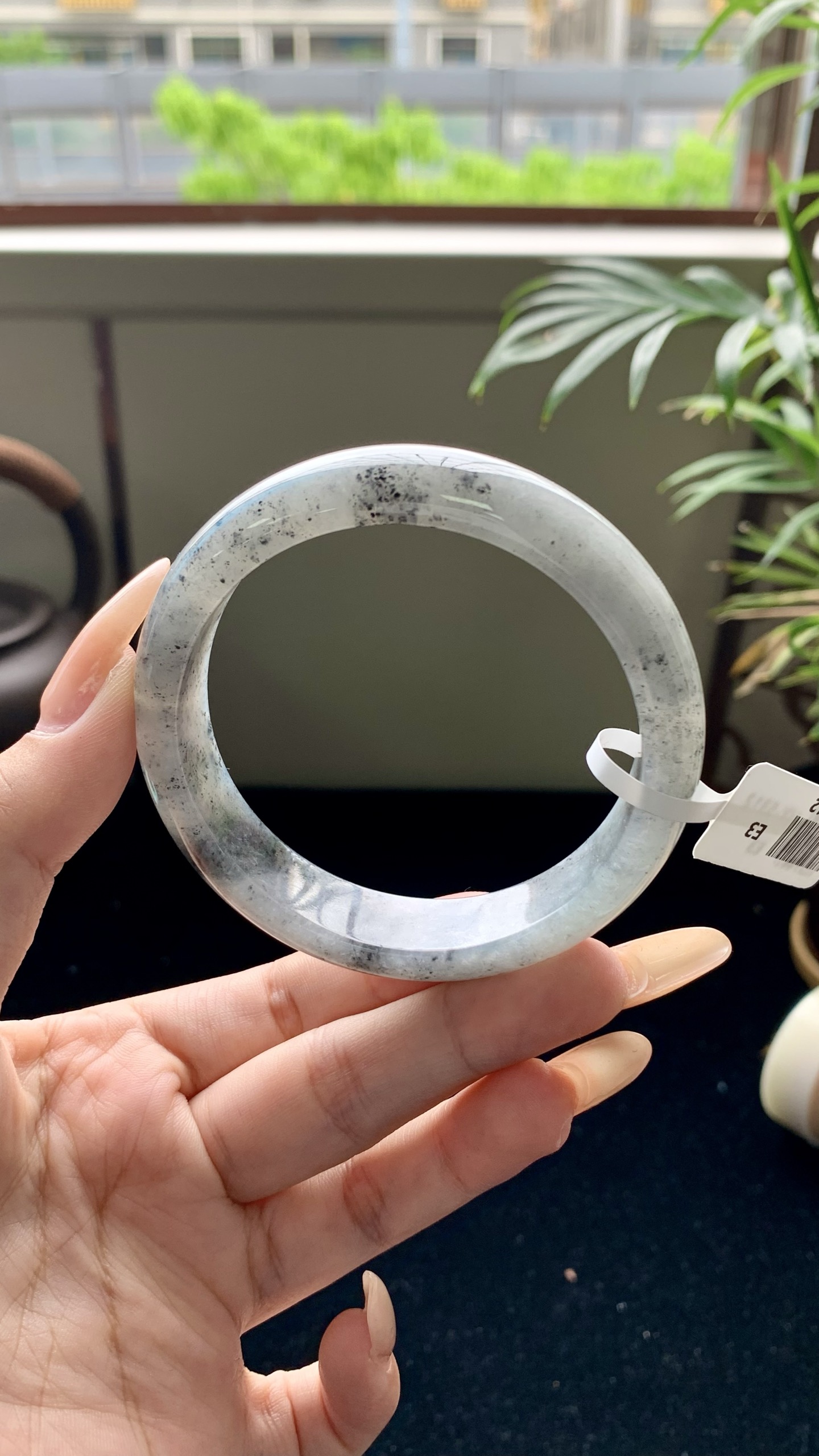 乌鸡飘花正圈成品 HY-5312 尺寸：56.5-14-7.5