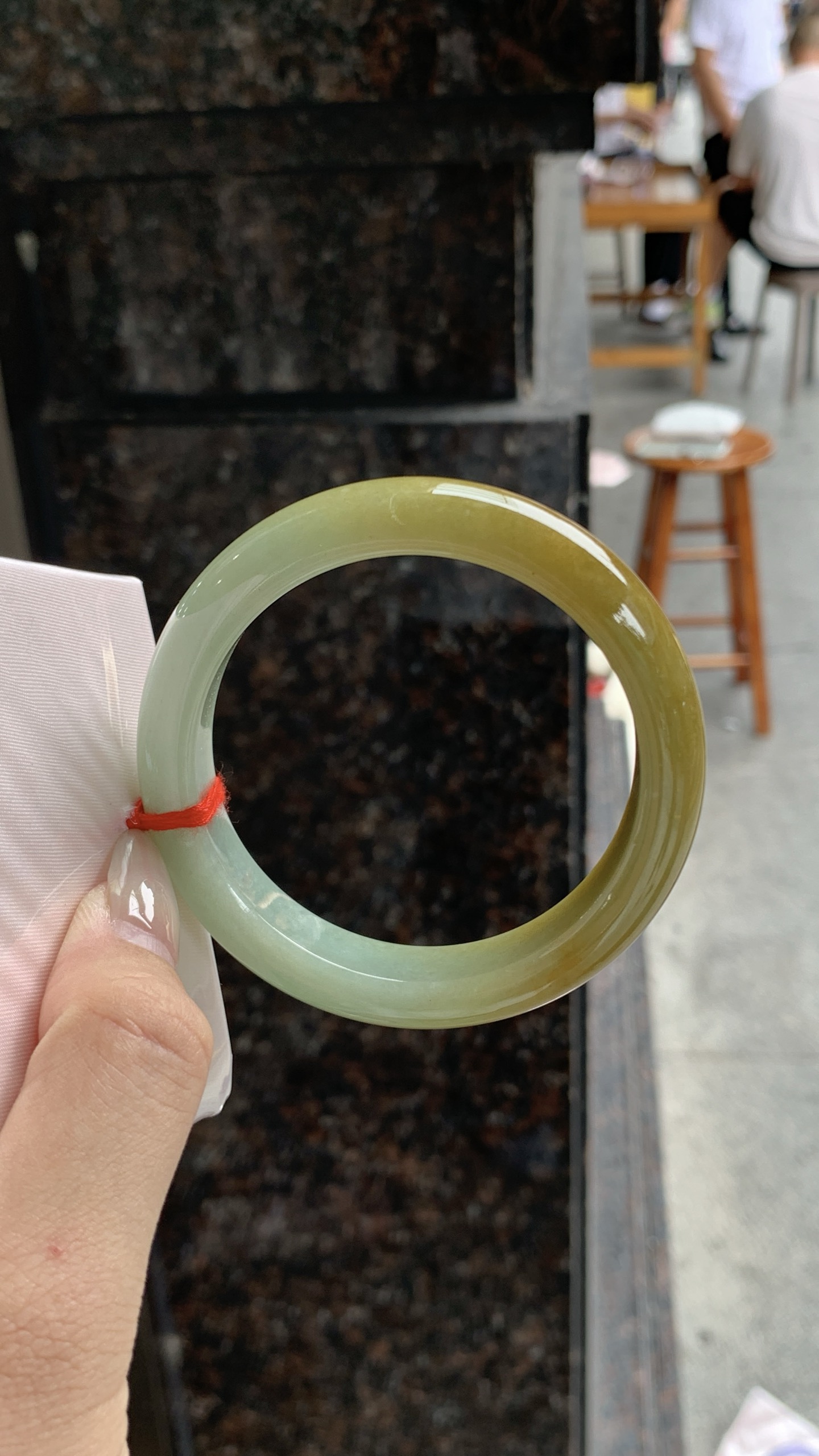 黄翡成品手镯