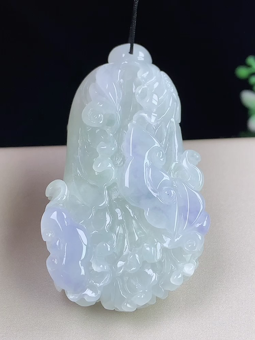 百财聚来，无裂，尺寸51.6-30-12.4mm，D29hwa