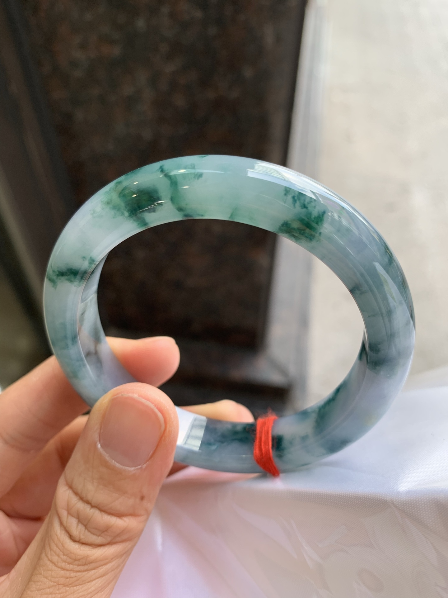 正圈飘花 无裂 细腻