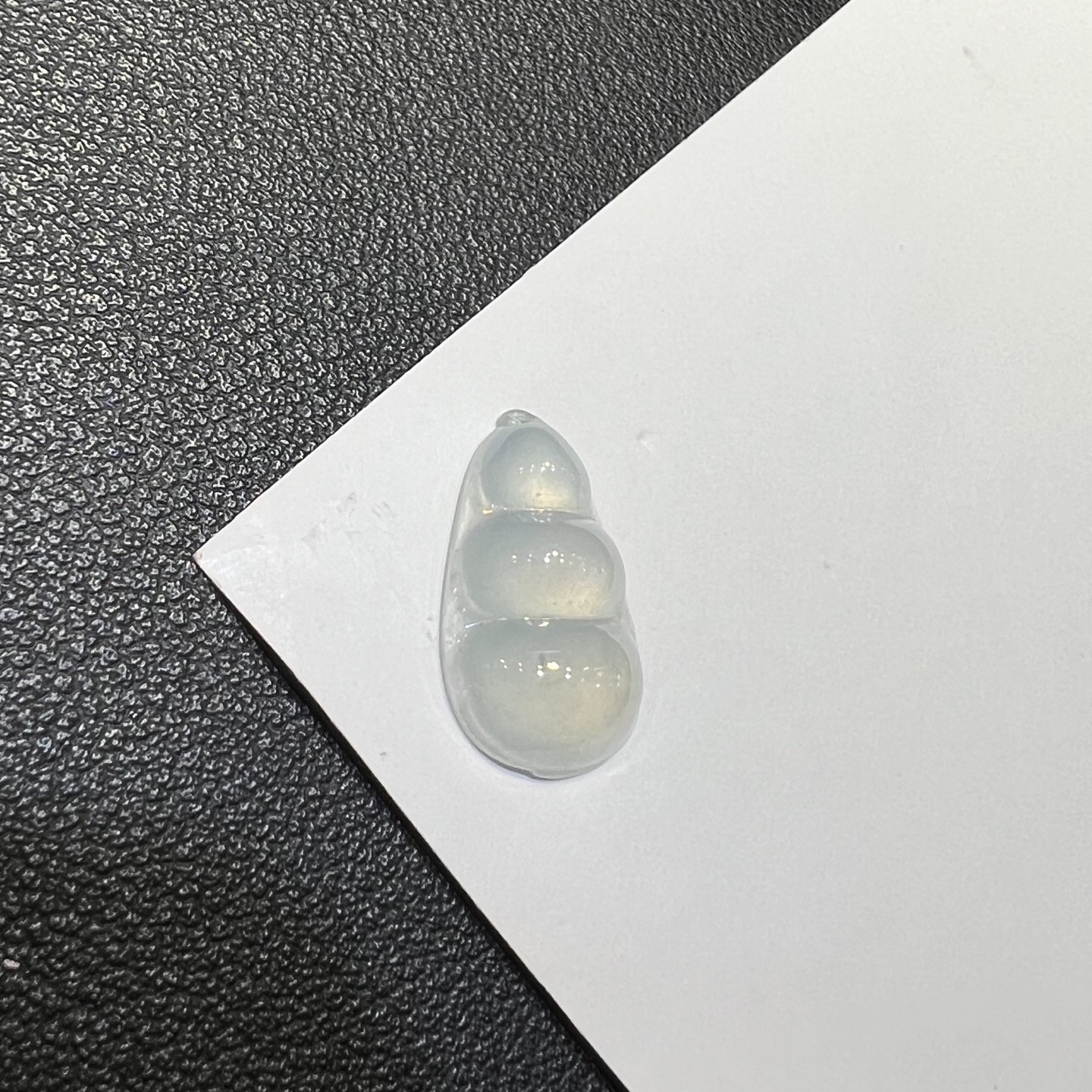 冰种翡翠豆子裸石可做吊坠福豆天然A货精品