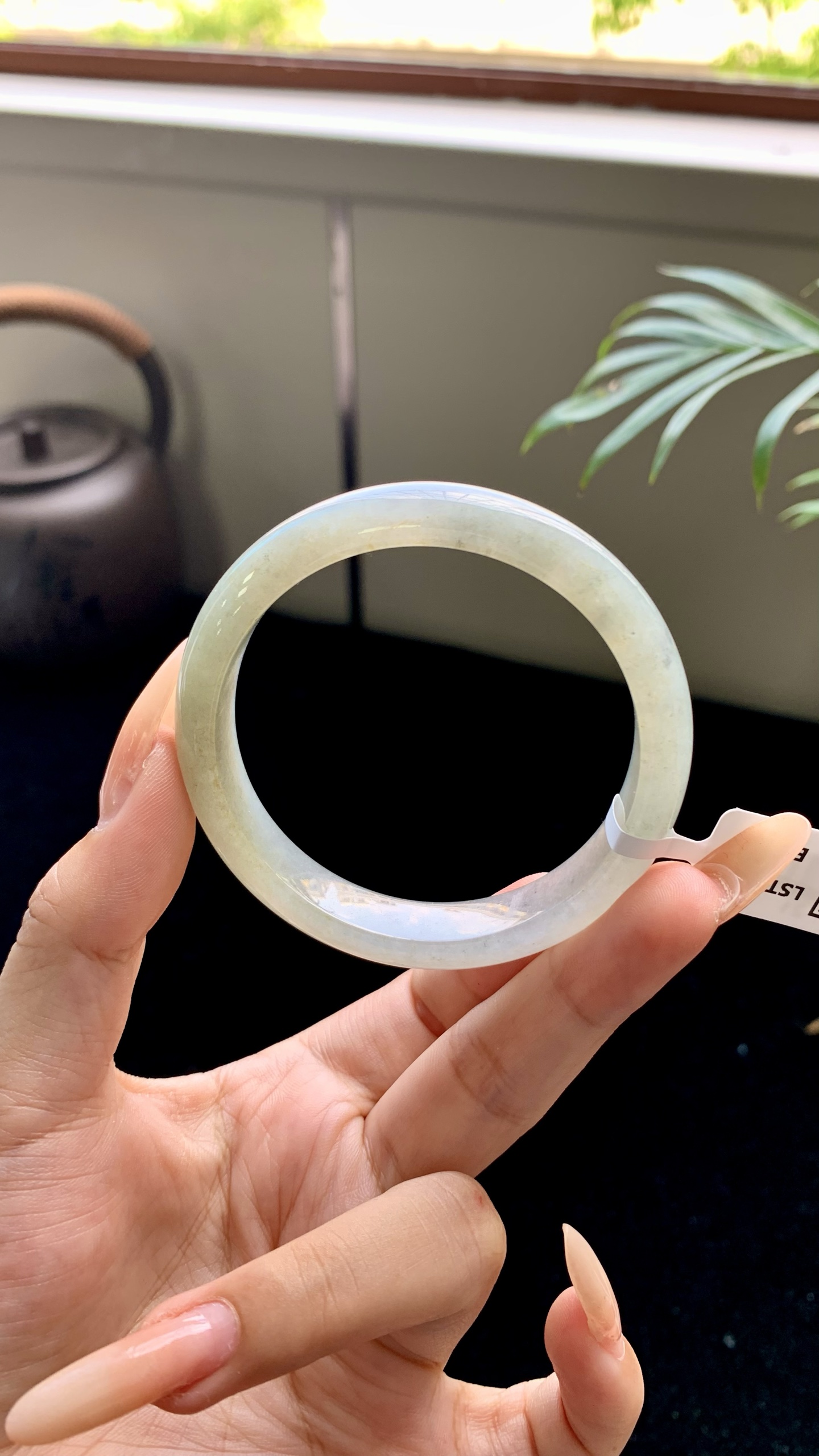 黄翡乌鸡正圈成品,LST041-21,尺寸：52-11-7