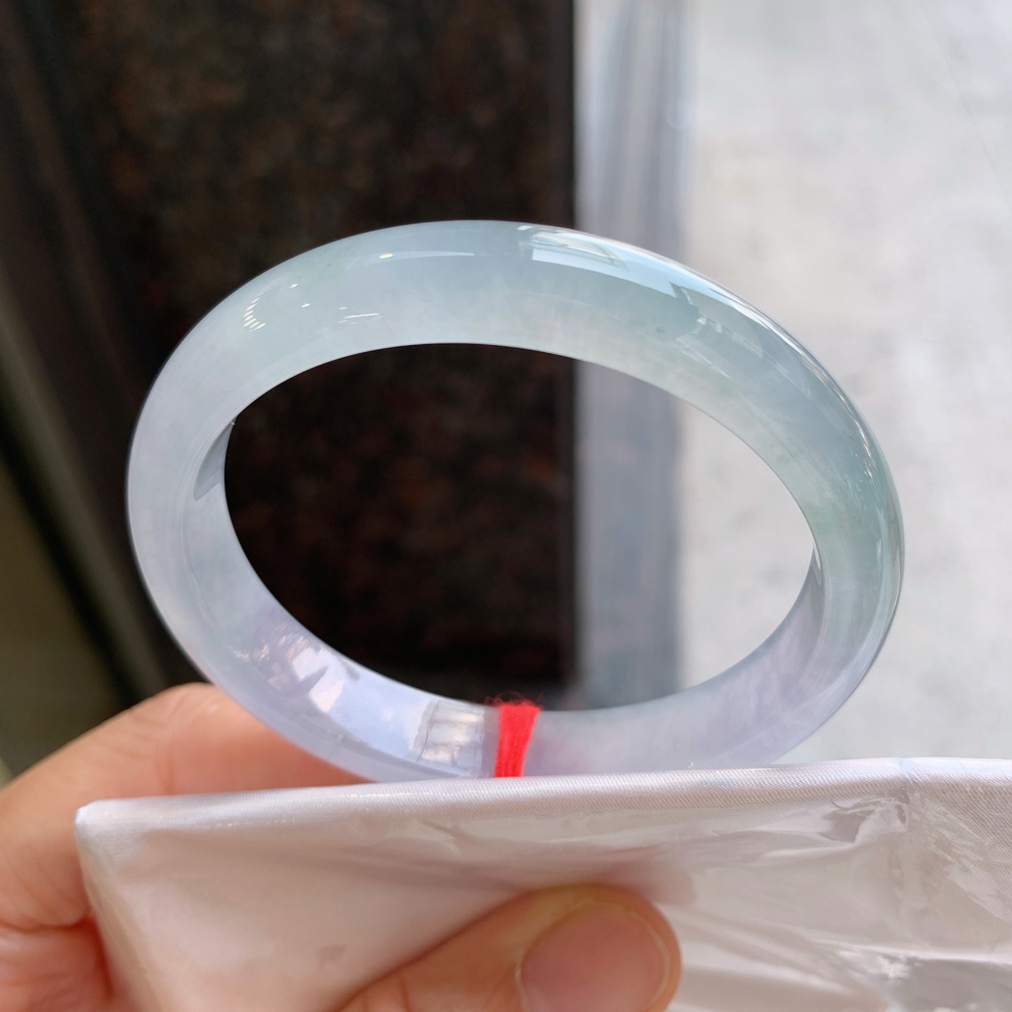 贵妃冰紫，无裂，冰润