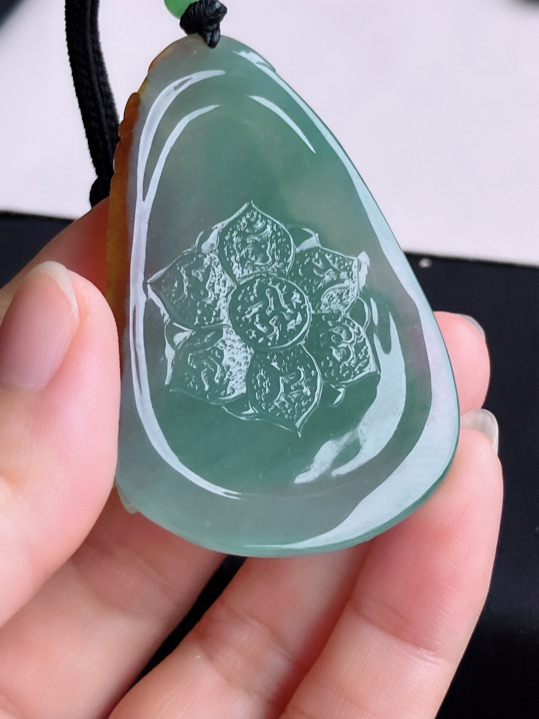 双彩凤凰观音，晶莹剔透，特色，尺寸64/40/8.8/自然光实拍
