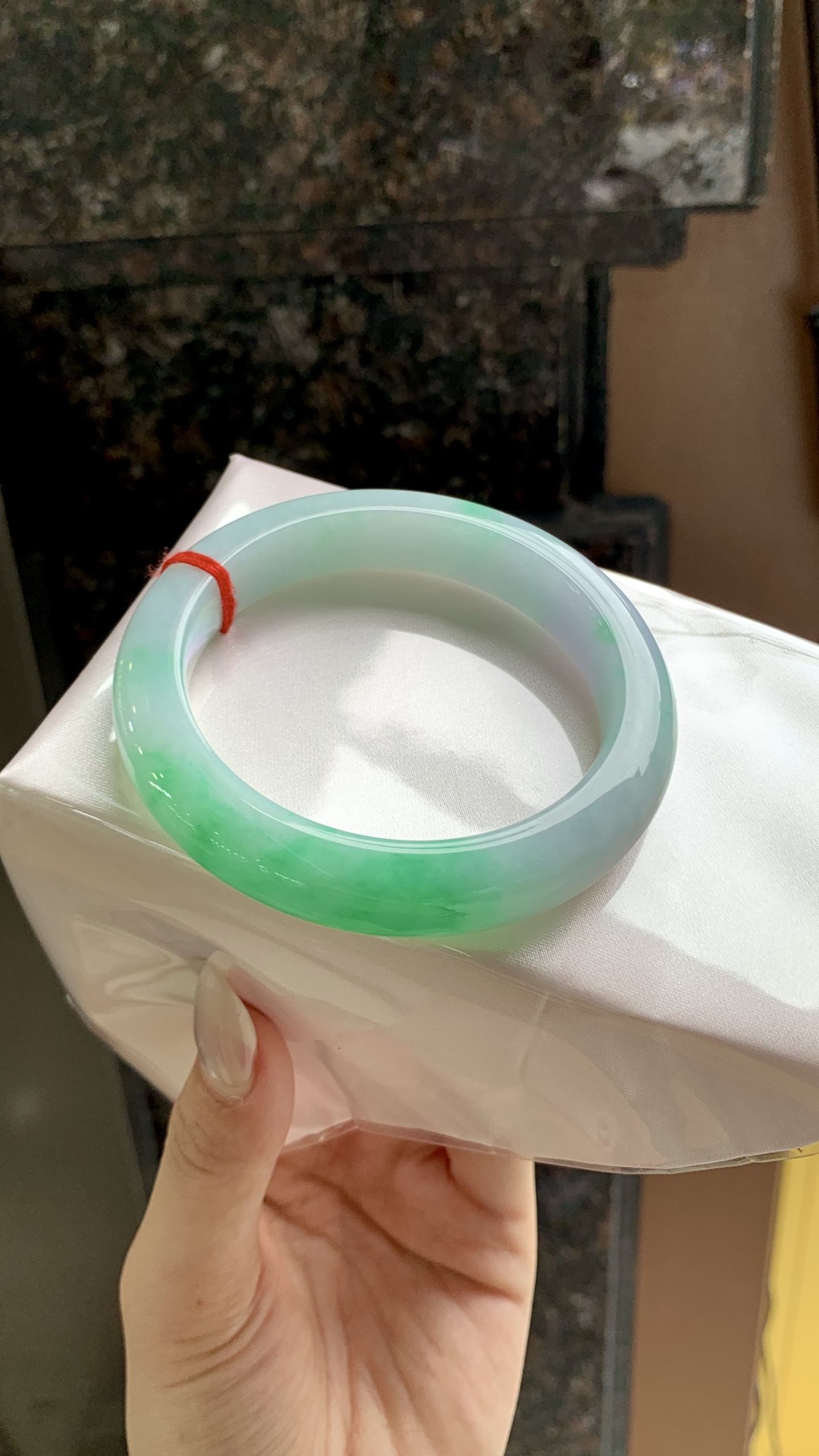 春彩成品手镯,尺寸58.3-12.4-10.2