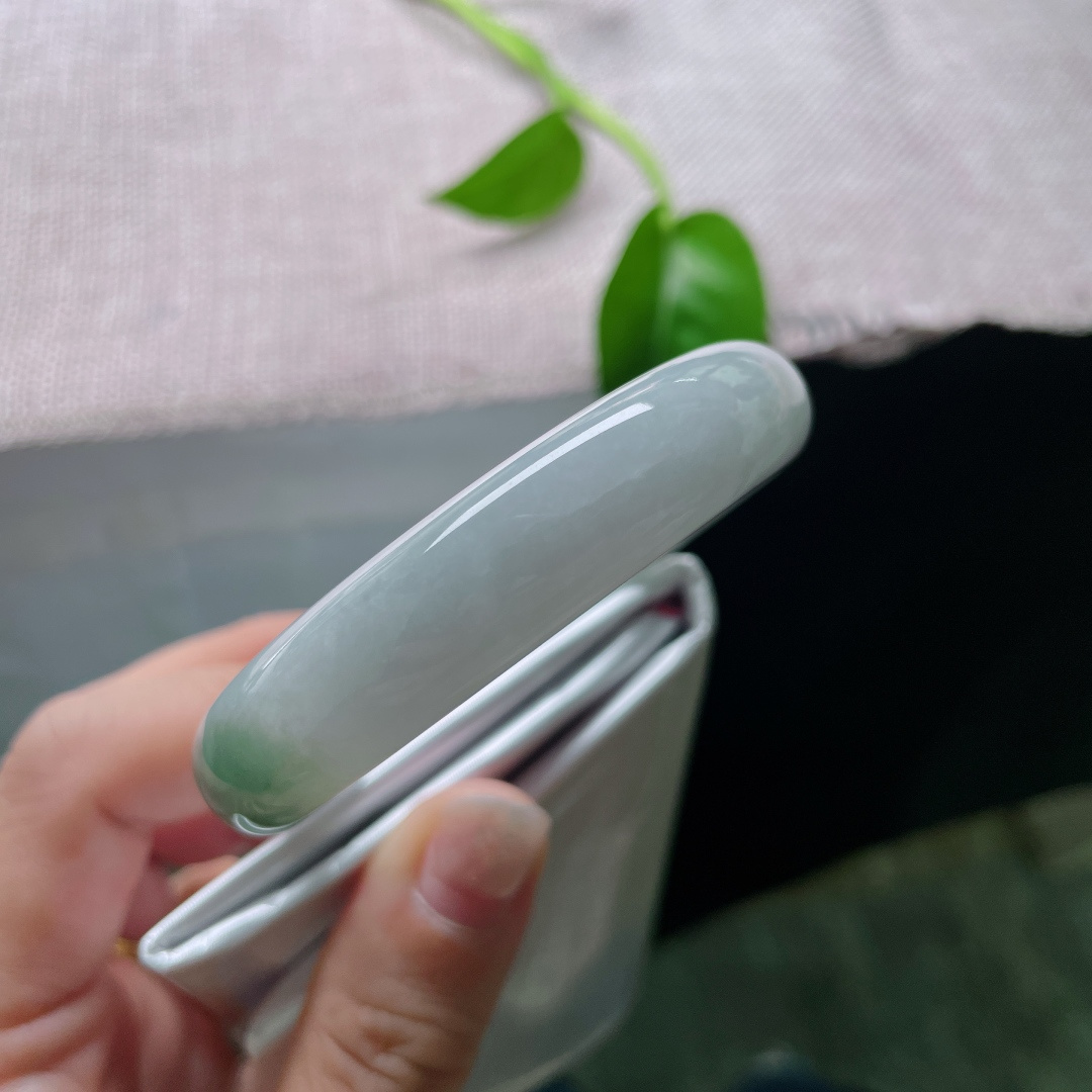 油青正圈，水润细腻，清雅，简约大方，有棉线，ss55649a