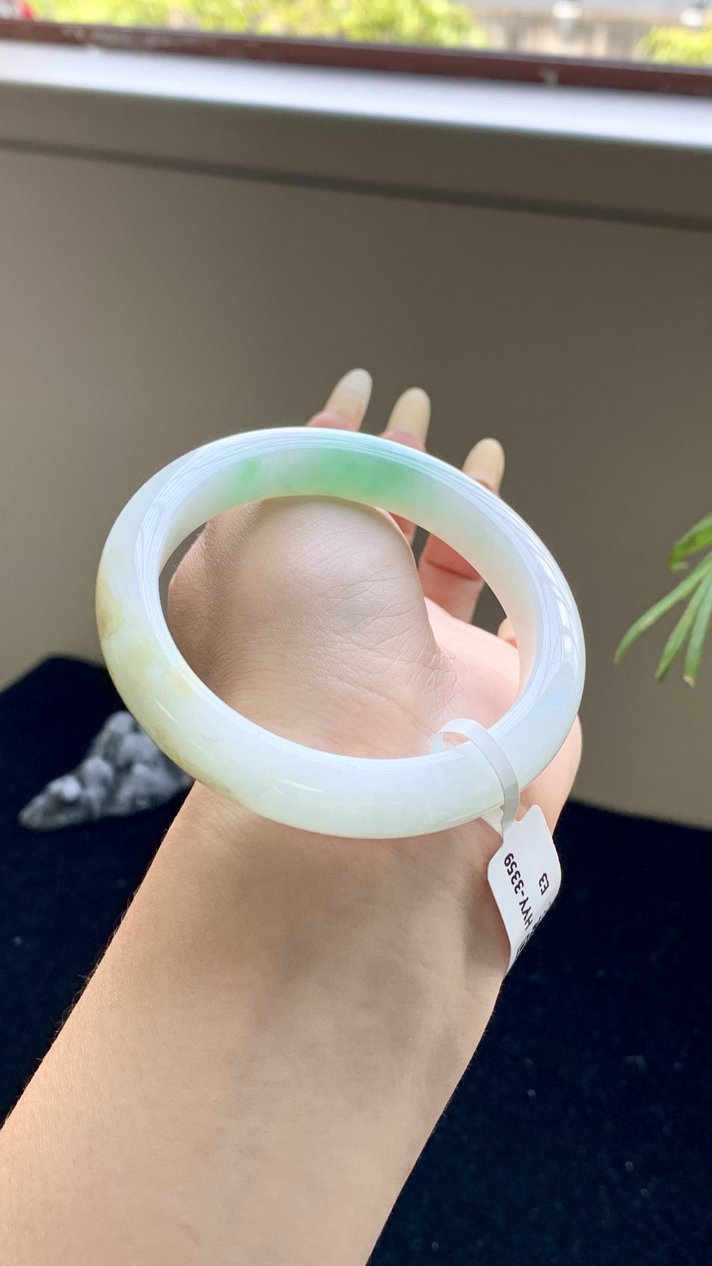 黄加绿正圈成品 HYY-3359 尺寸：56-10.5-8.5