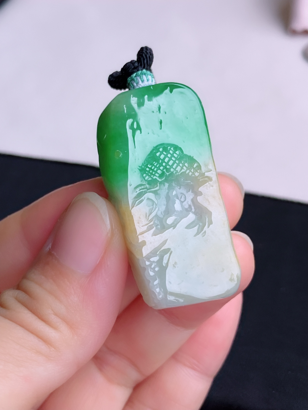三彩悟道，意境美，尺寸43/20.5/12/自然光实拍