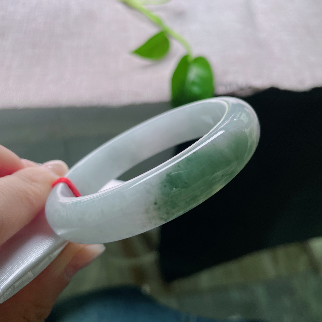 油青正圈，水润细腻，清雅，简约大方，有棉线，ss55649a