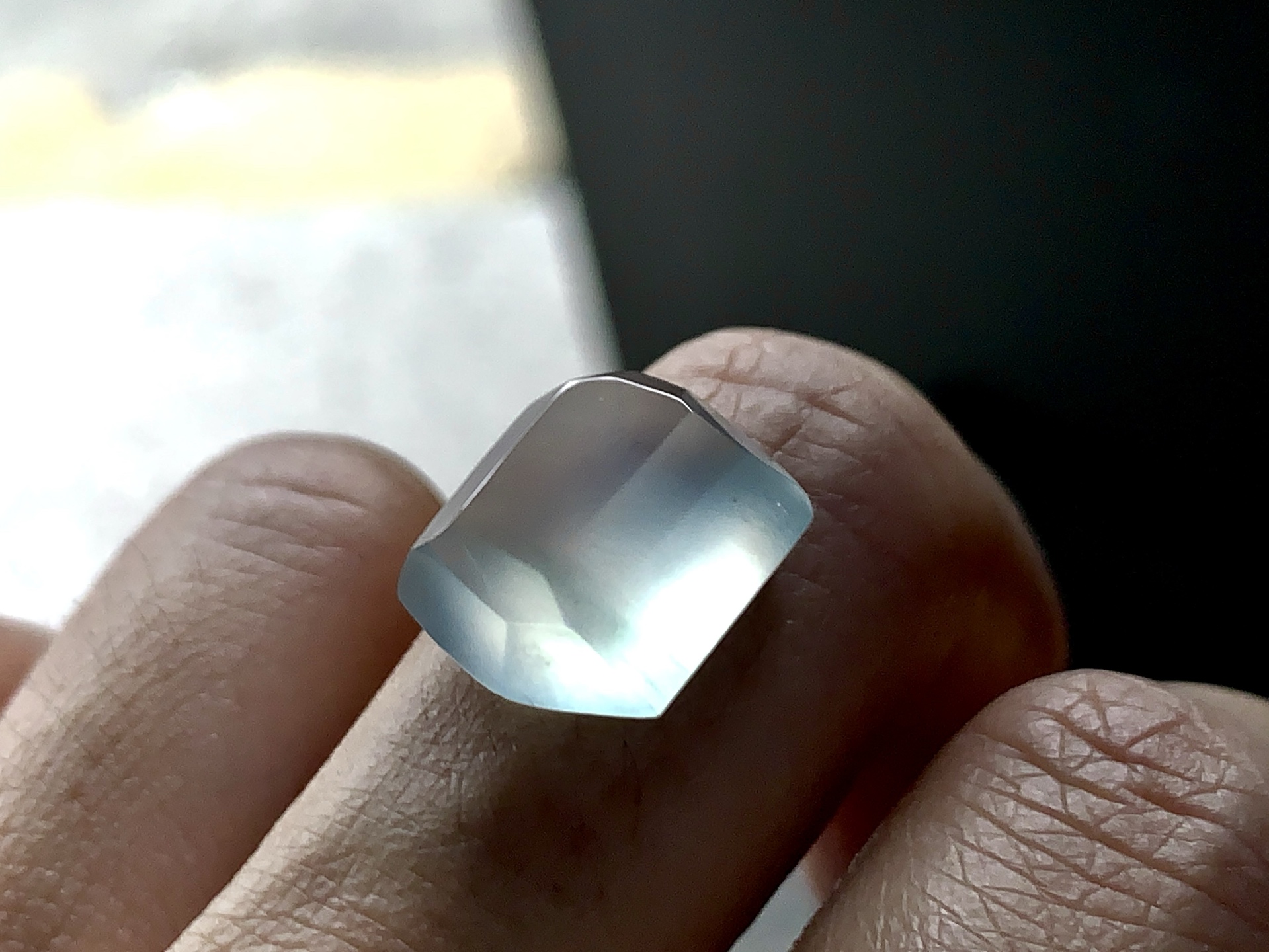 ️ 冰种马鞍，尺寸：13.4×12×6.2，玉泽隽永，典藏雅韵