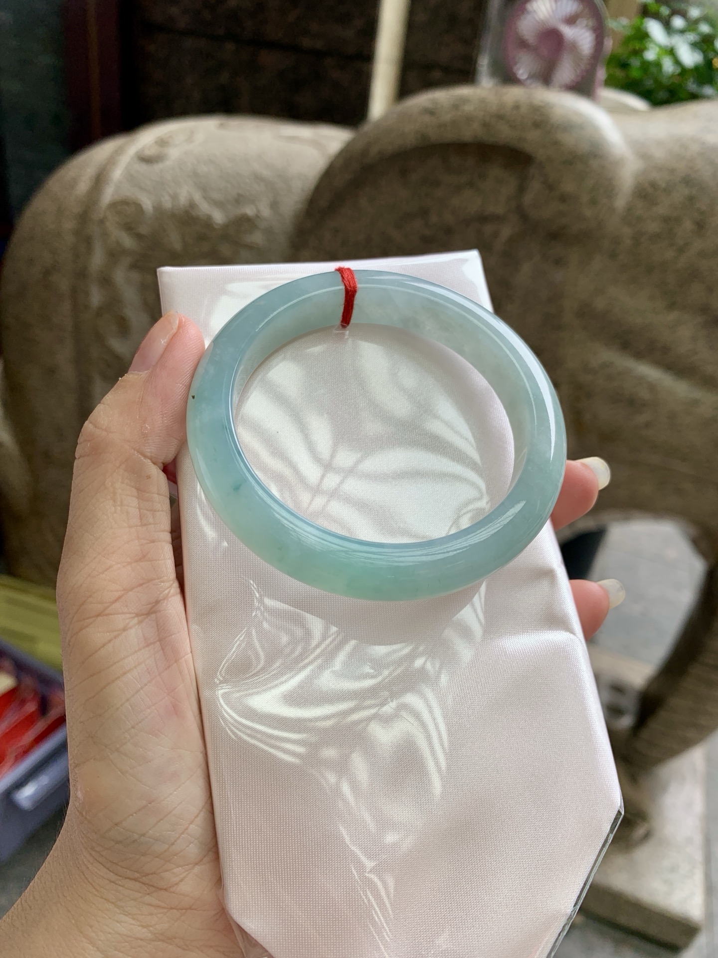 蓝底正圈,0828-2A175,打灯棉絮