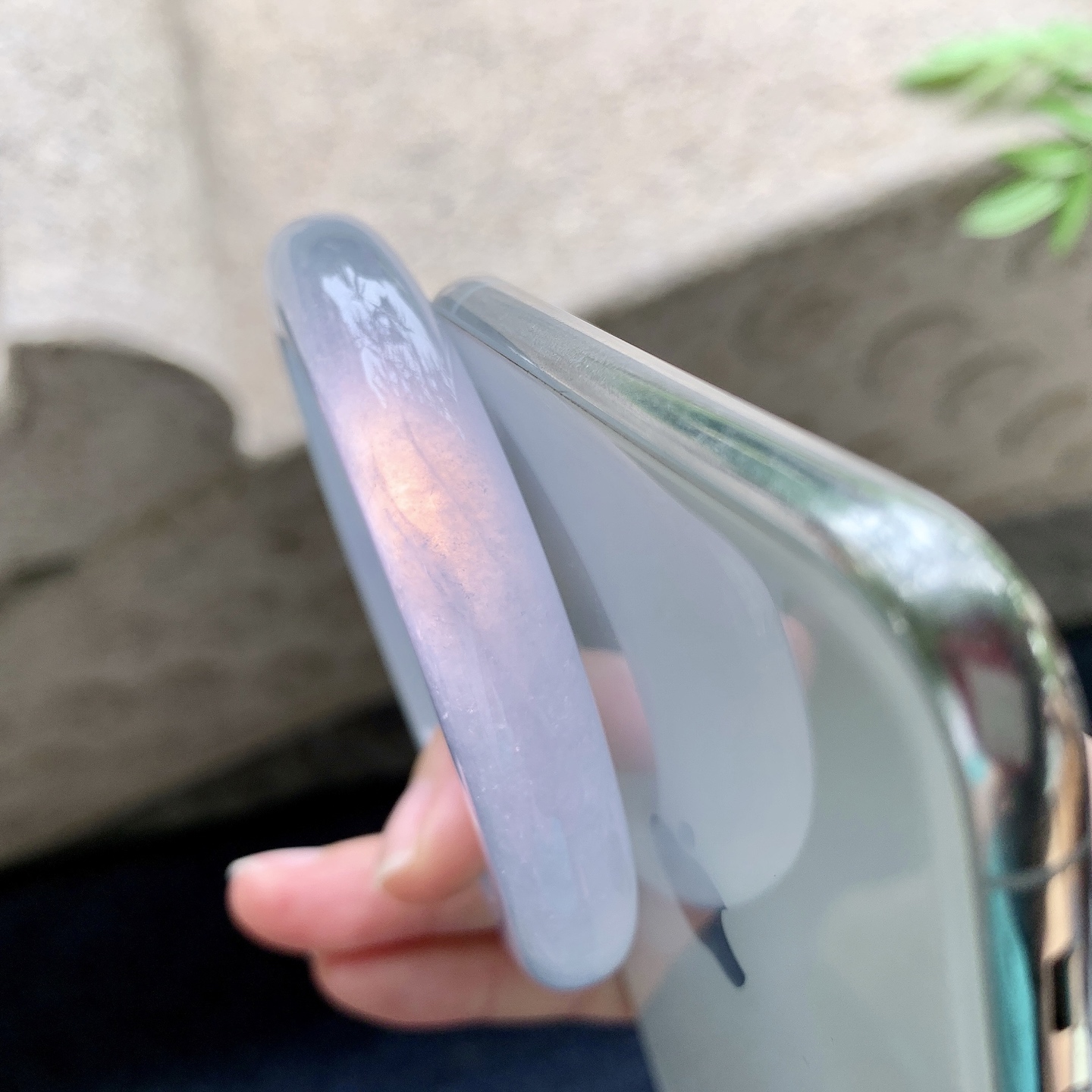 正圈57 58，圈口58.3/11.8/10.5，编码GJ082941，高冰紫底，起荧光，清透，水润，种老，细腻，打灯有棉线