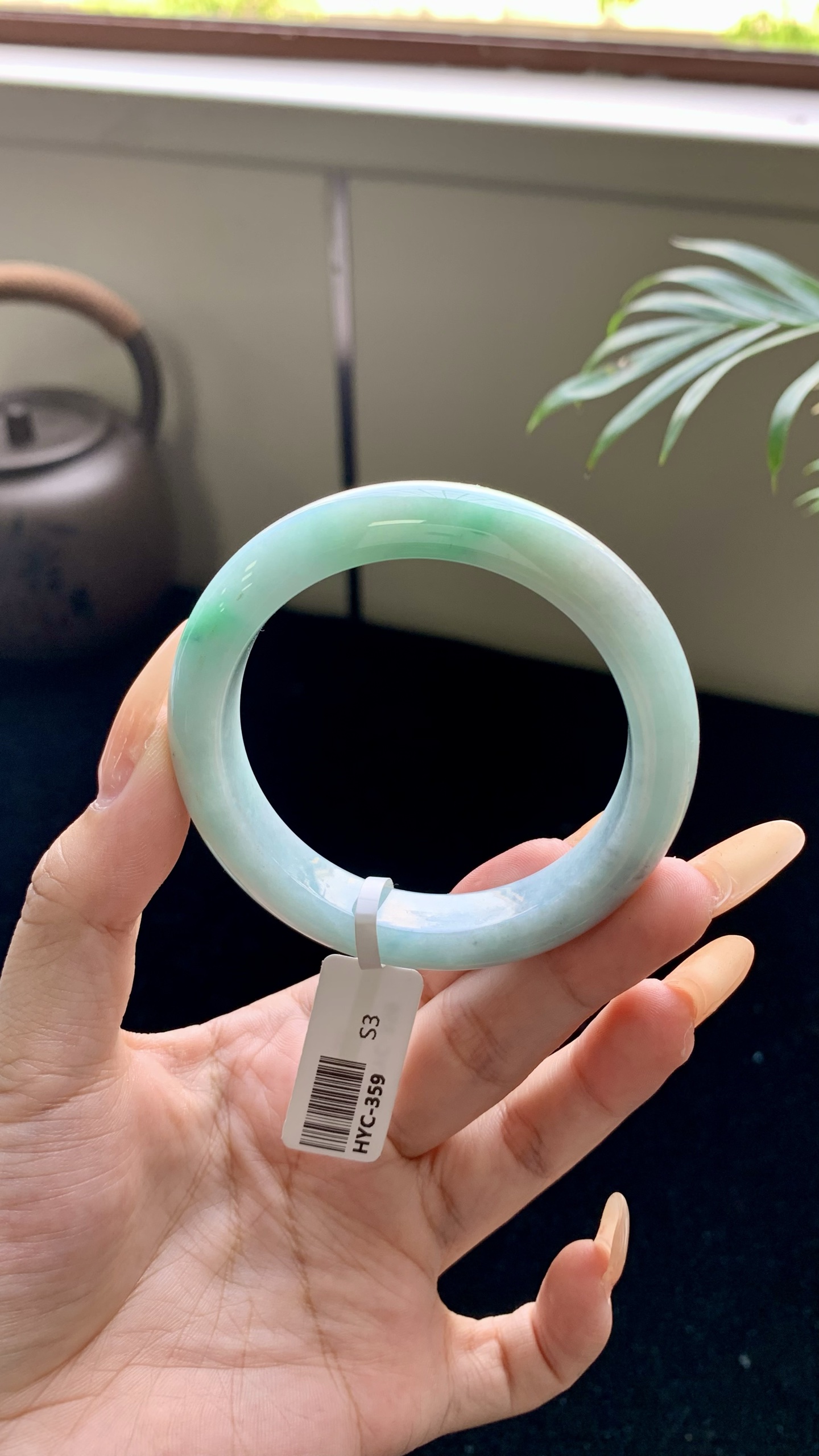 飘绿正圈成品 HYC-359 尺寸：52-11-8