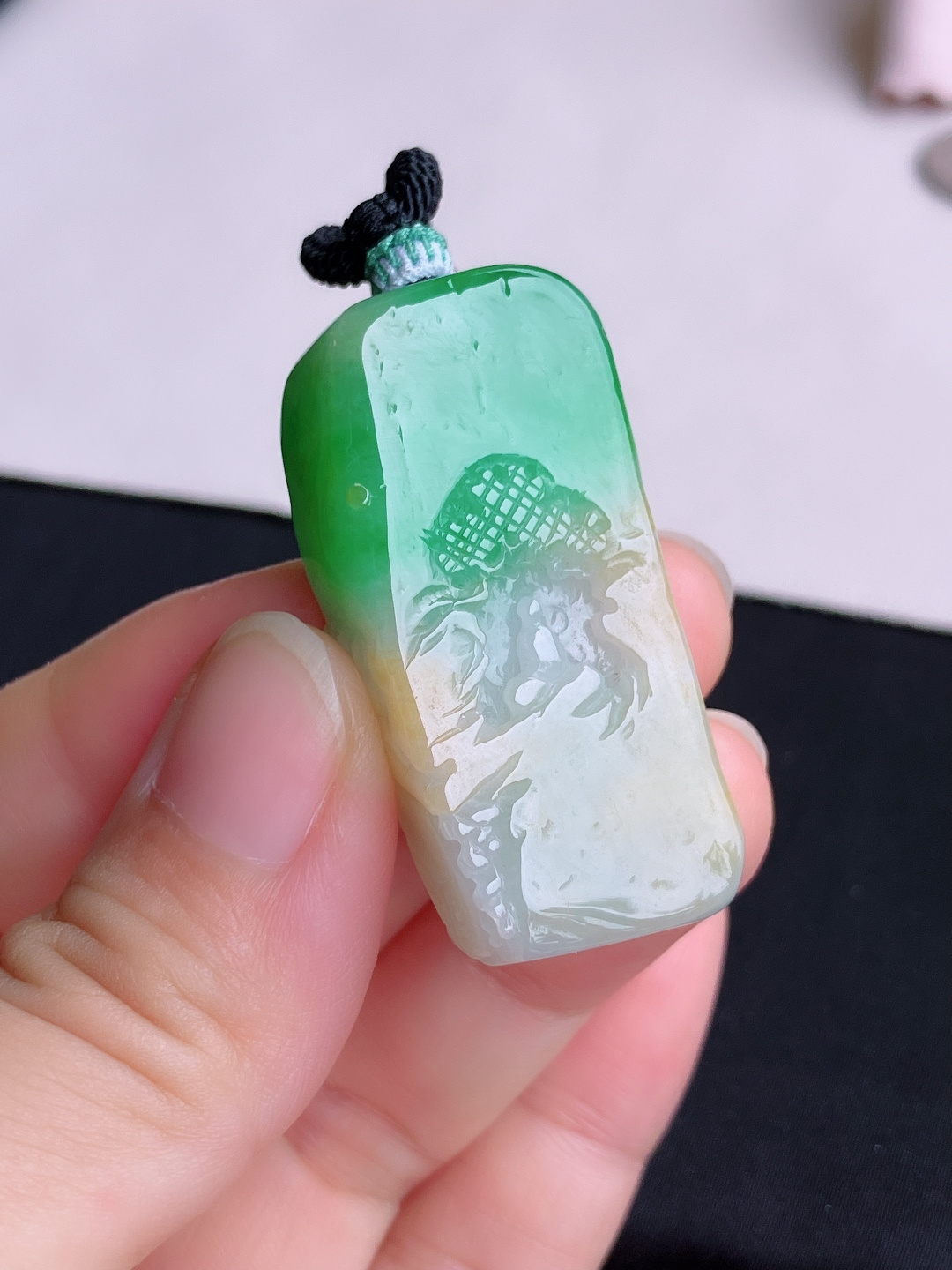 三彩悟道，意境美，尺寸43/20.5/12/自然光实拍