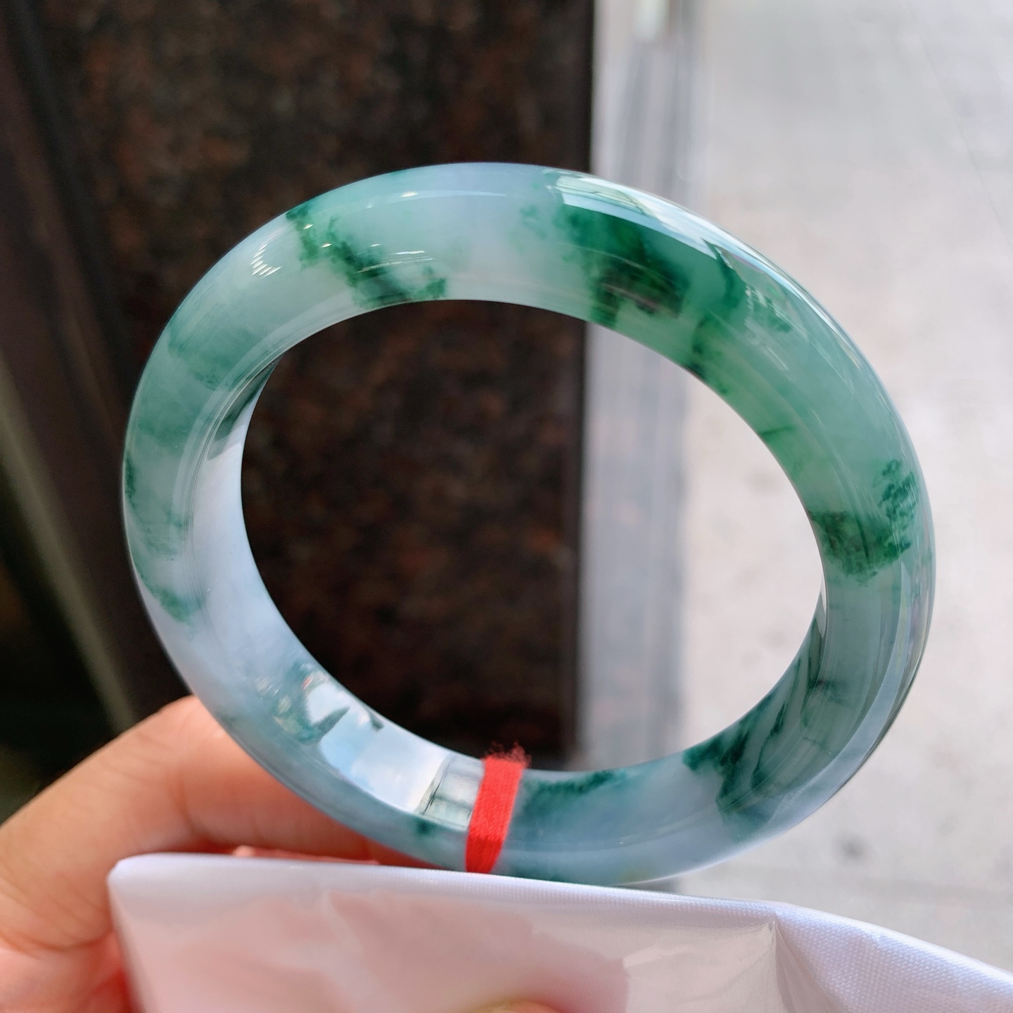 正圈飘花 无裂 细腻