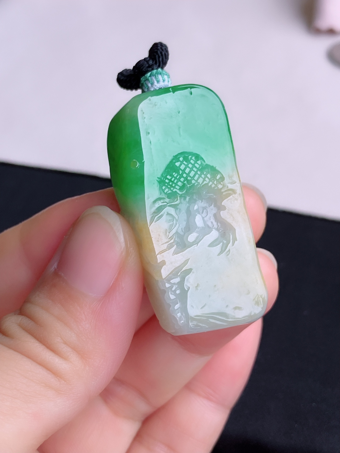 三彩悟道，意境美，尺寸43/20.5/12/自然光实拍