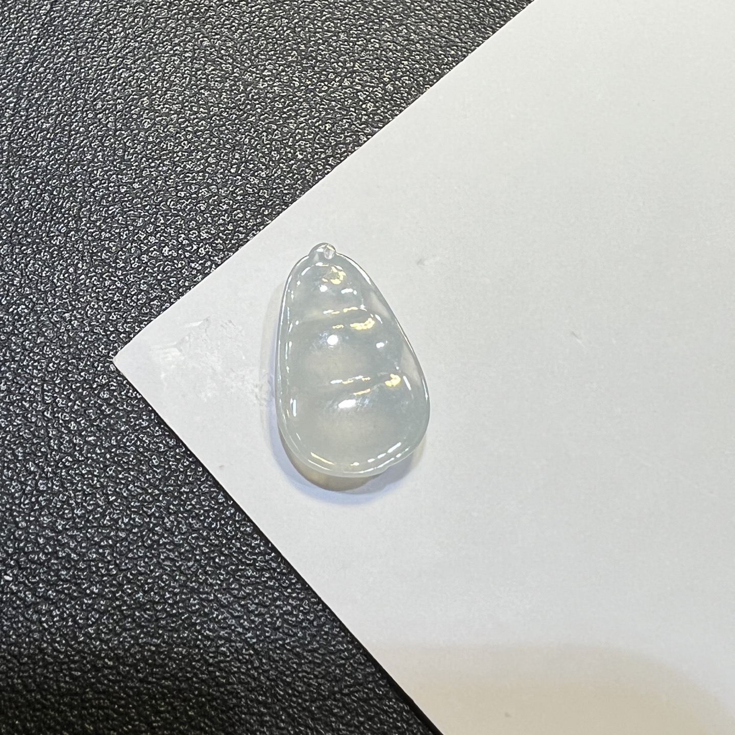 冰种翡翠豆子裸石可做吊坠福豆天然A货精品