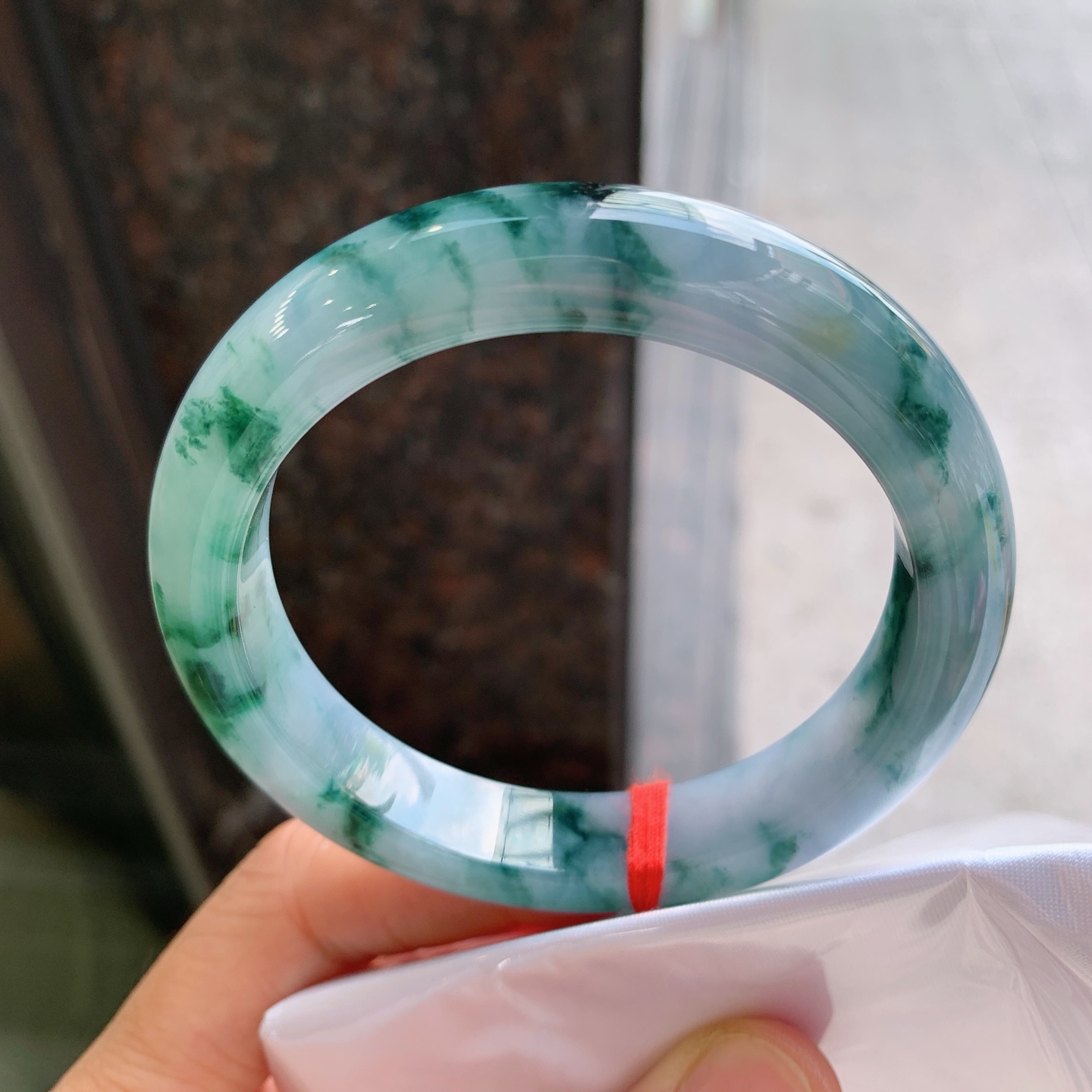 正圈飘花 无裂 细腻