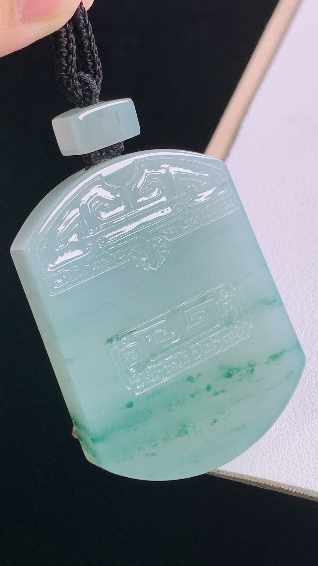 冰飘花仿古牌,花色灵动，水润细腻，无裂,尺寸:50.0-37.5-9.3mm 27