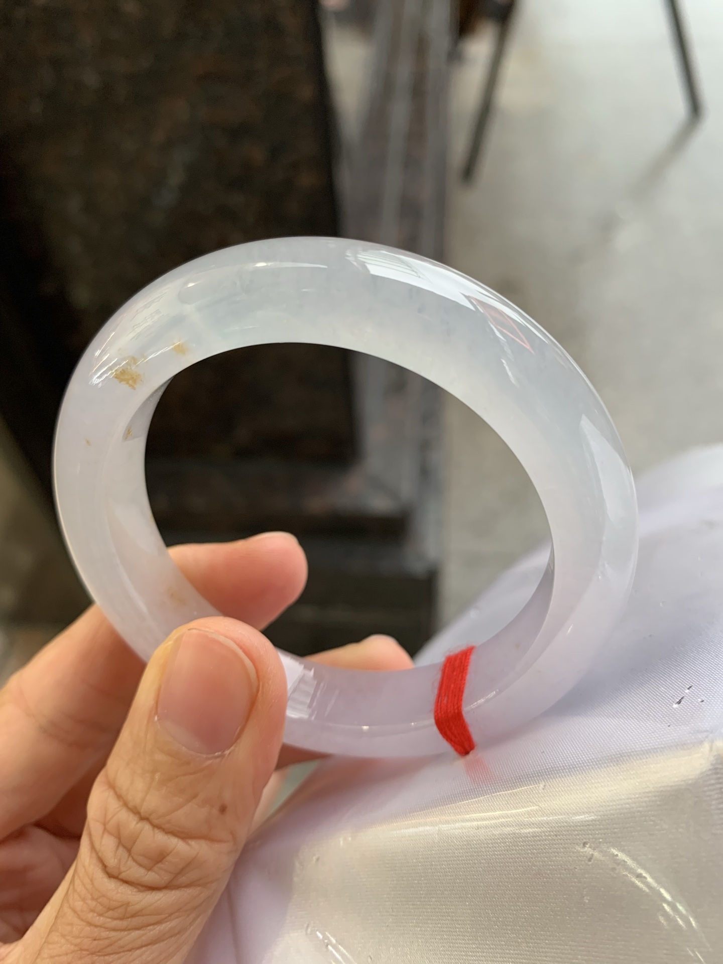 正圈冰镯 无裂 冰润