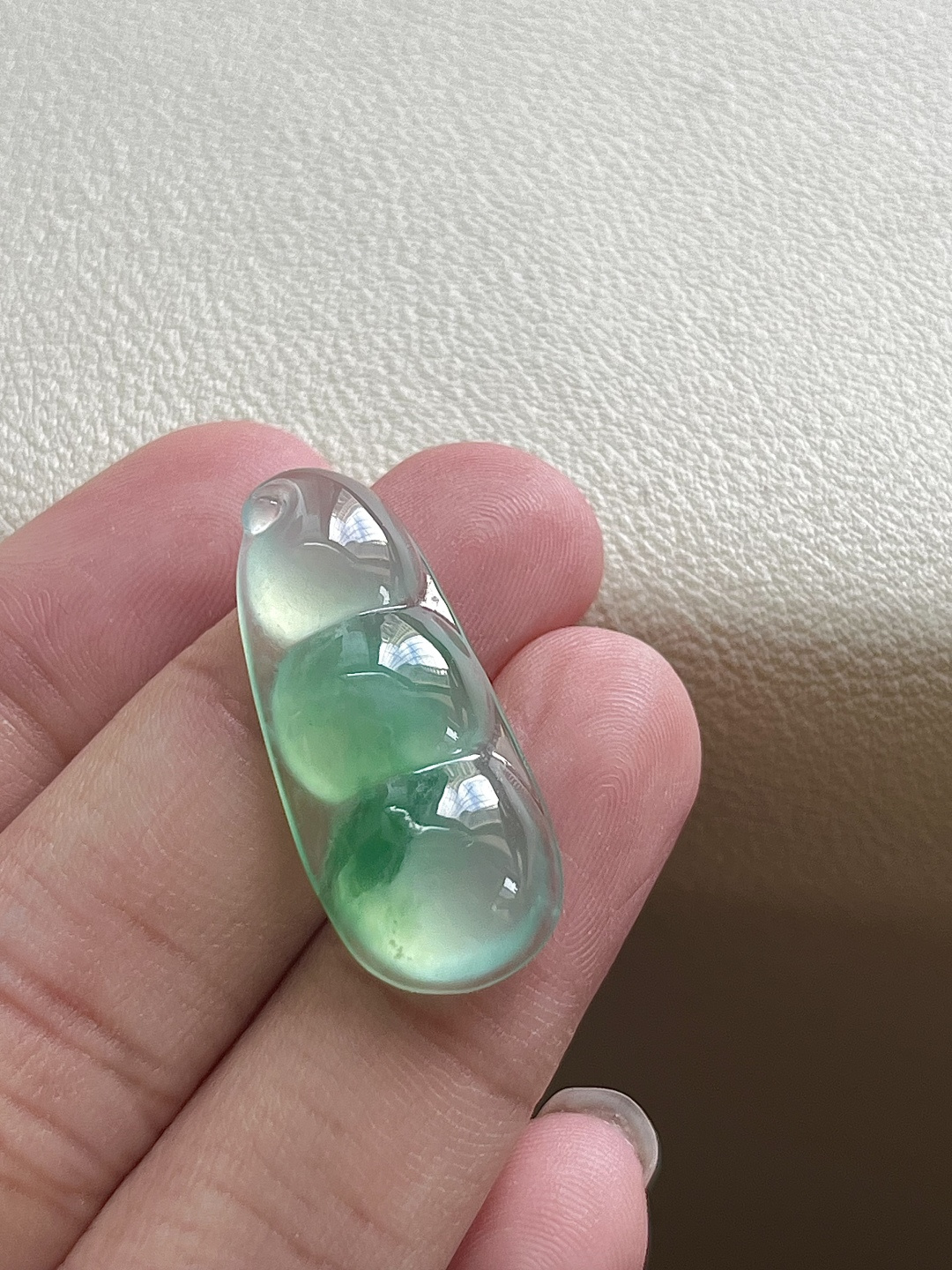 ️【福豆】飘花灵动，种老细腻形体佳，尺寸：28.7*12.4*5.2,b24828