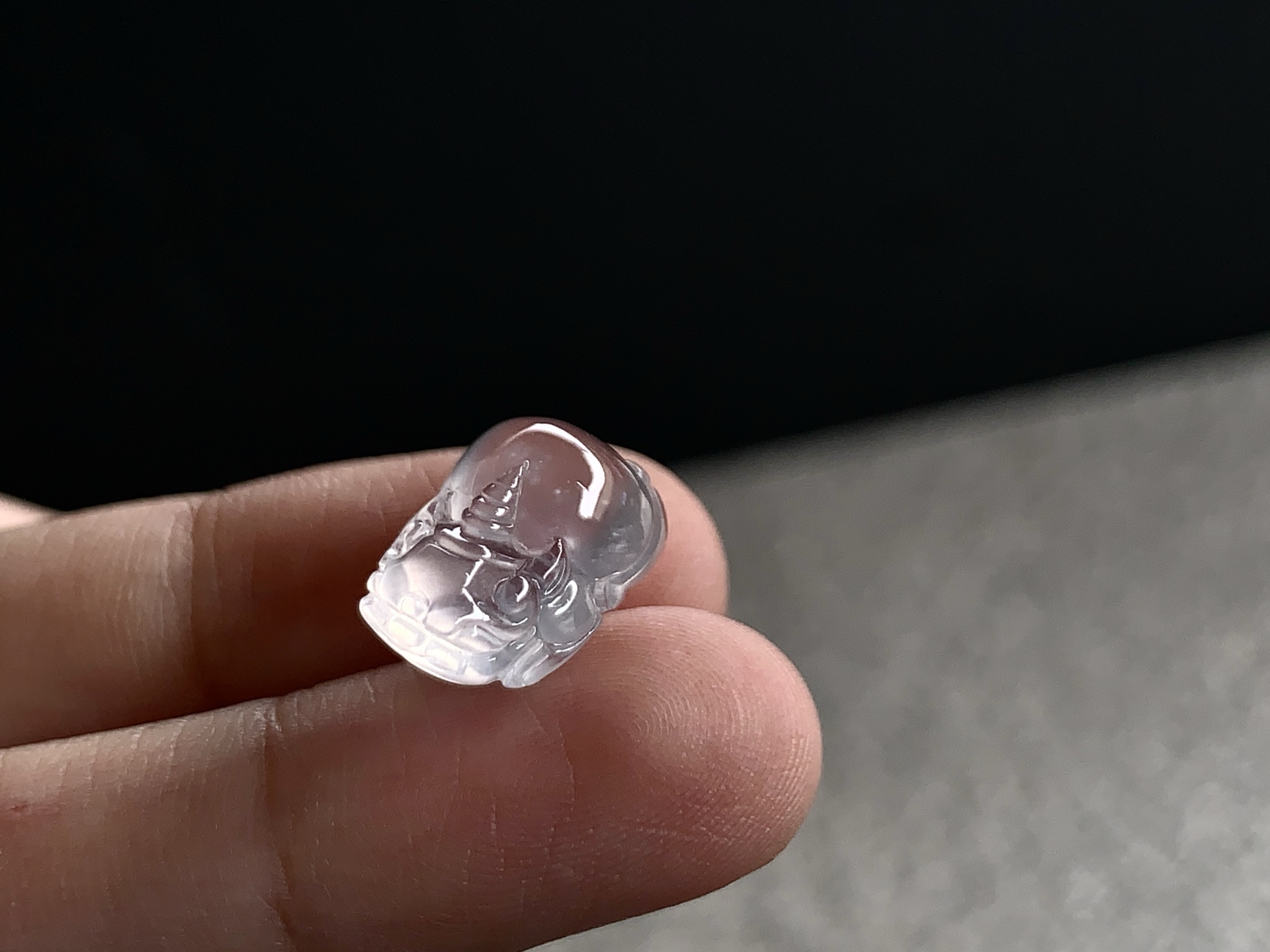 ️ 冰种貔貅，尺寸：13.2×9.8×7.4