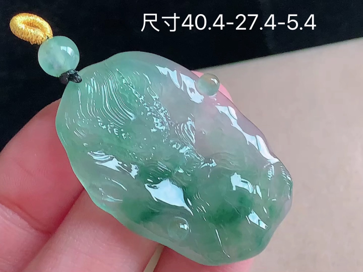 ️冰飘花龙牌,无裂,尺寸，40.4-27.4-5.4