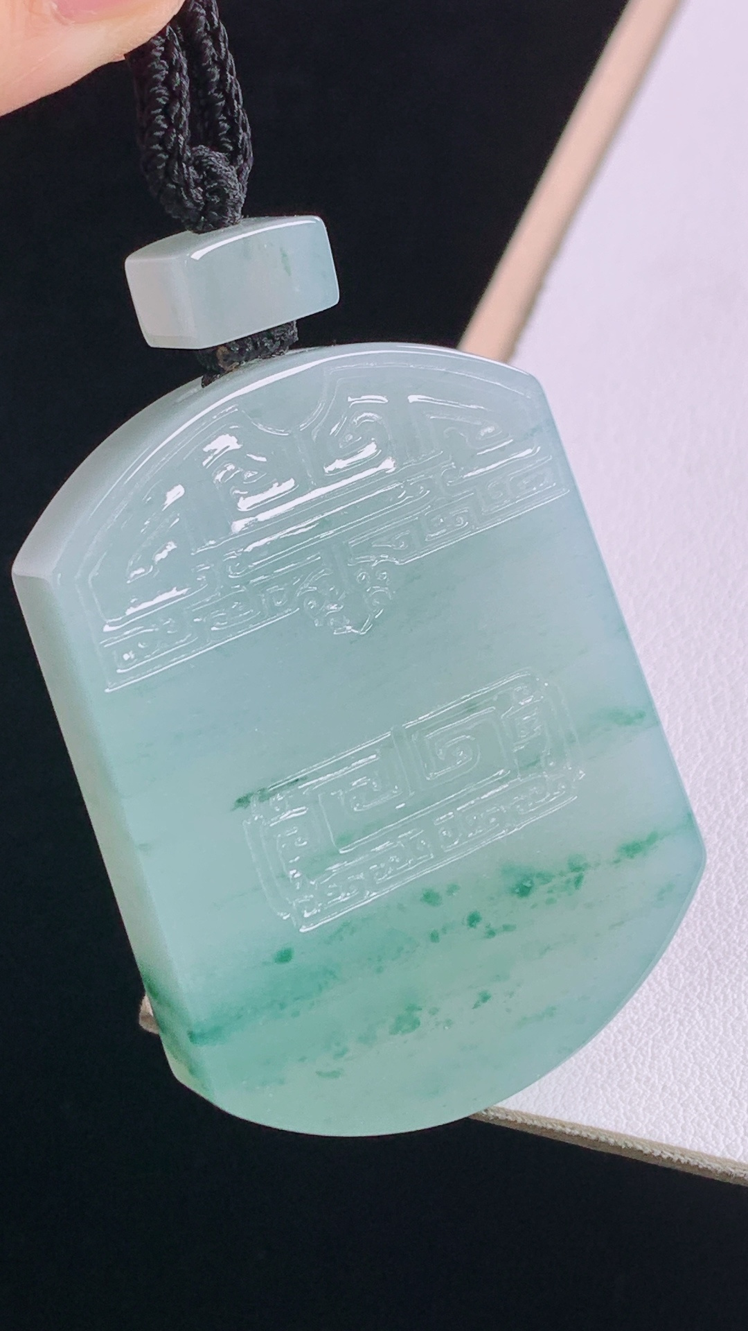 冰飘花仿古牌,花色灵动，水润细腻，无裂,尺寸:50.0-37.5-9.3mm 27