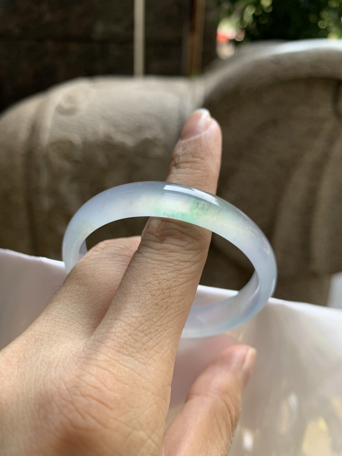冰飘绿贵妃,打灯细纹，不扣