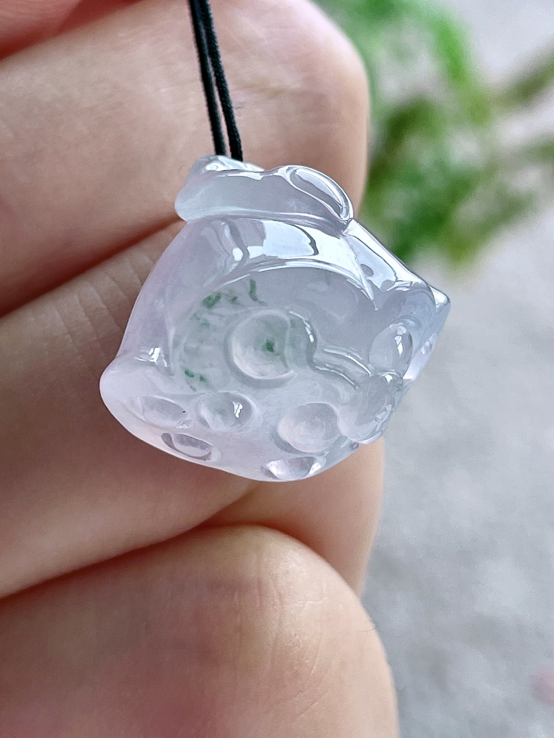 冰飘花莲蓬吊坠,无裂,性比高
