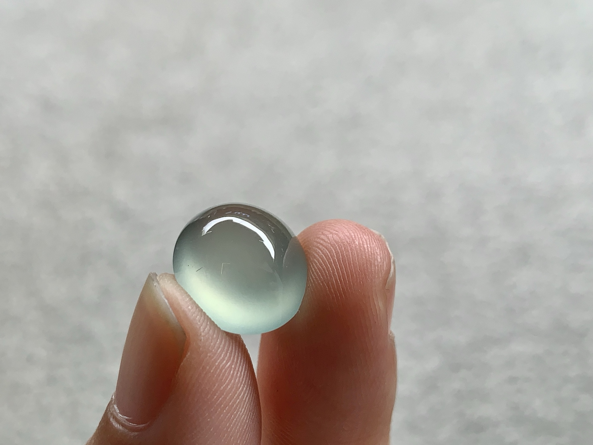 ️ 冰种蛋面，尺寸：13×11.3×7.2