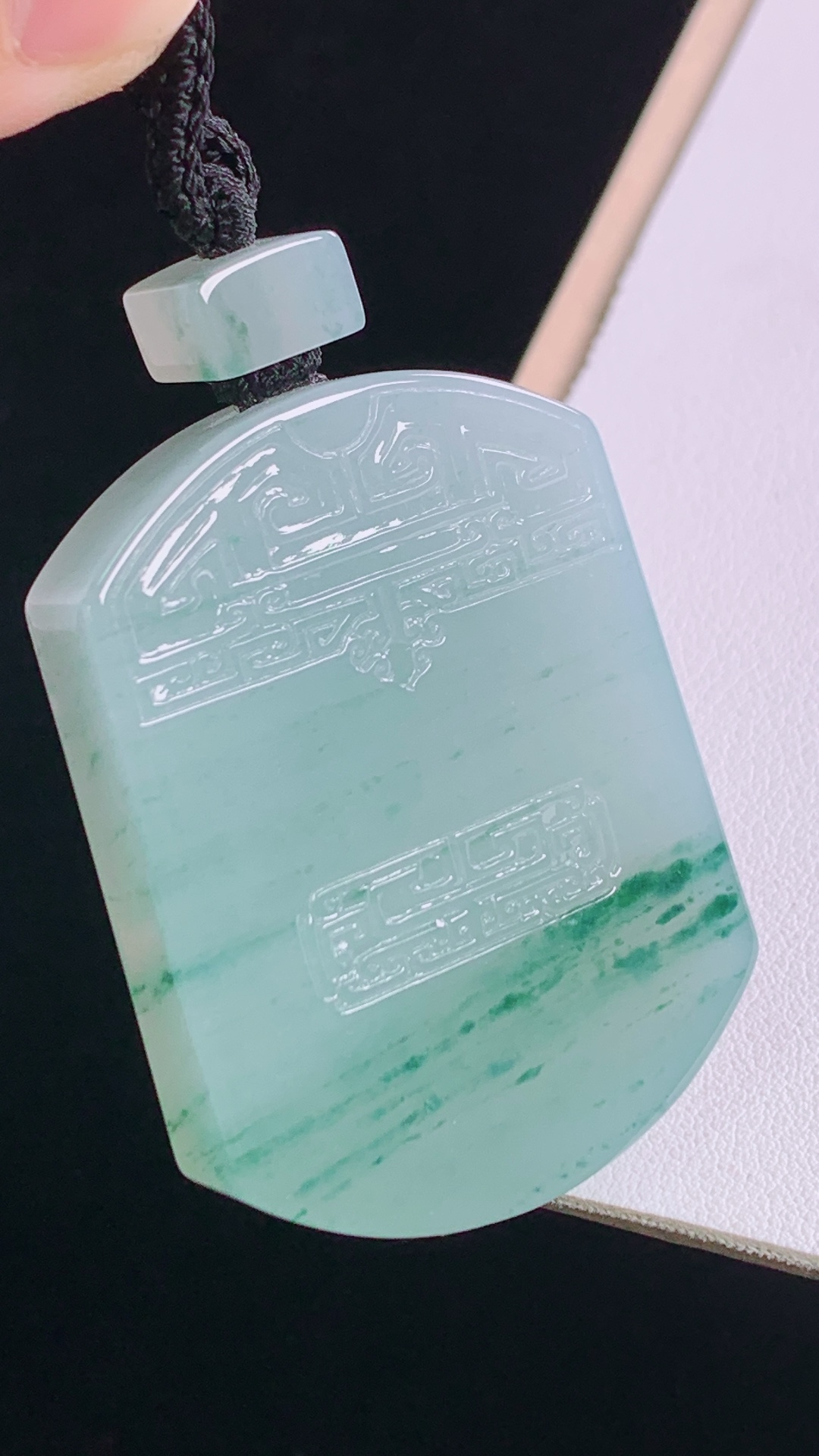 冰飘花仿古牌,花色灵动，水润细腻，无裂,尺寸:50.0-37.5-9.3mm 27