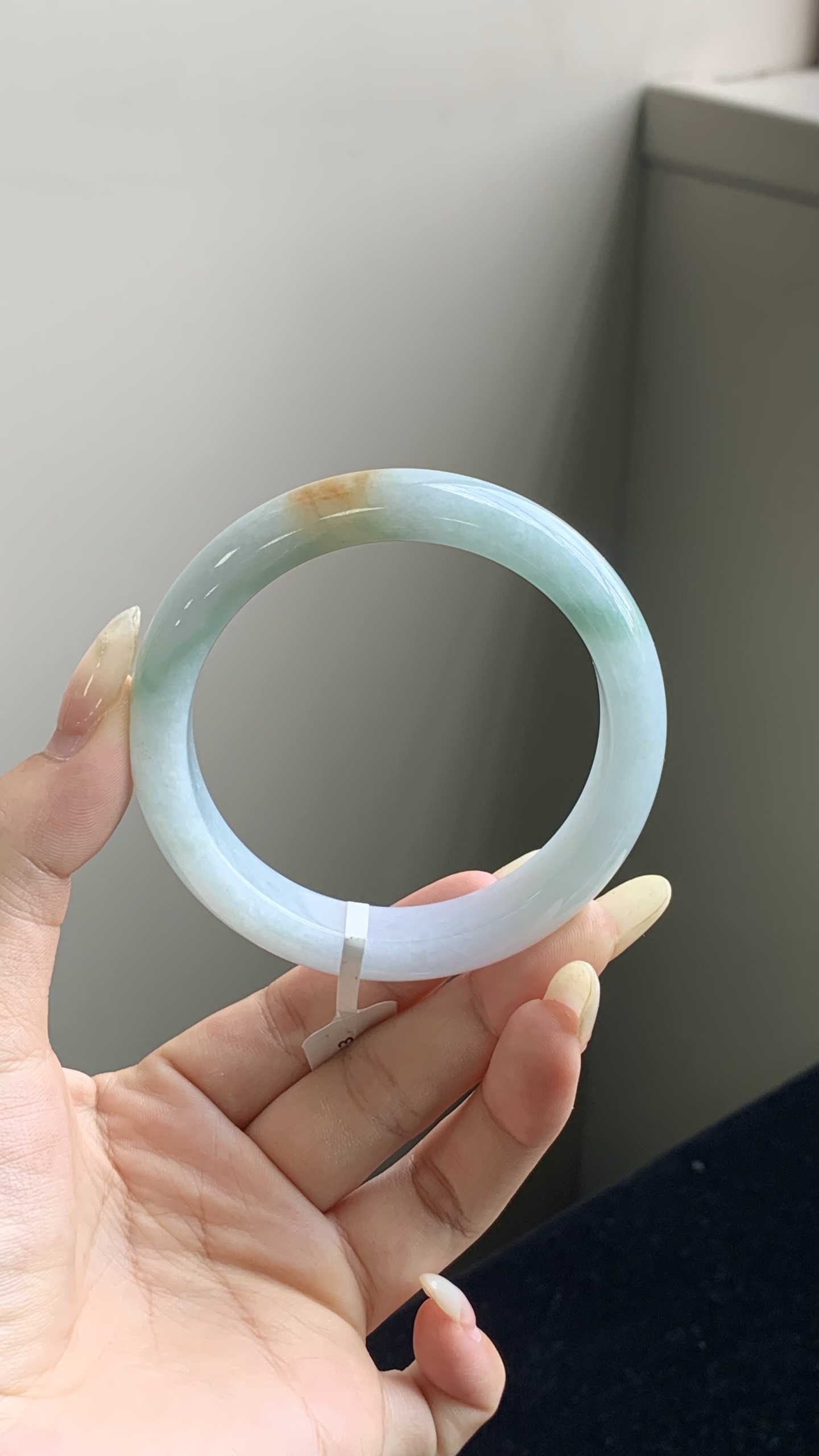 晴底飘花洒金正圈成品,HYC-498,尺寸：57-12-8.5