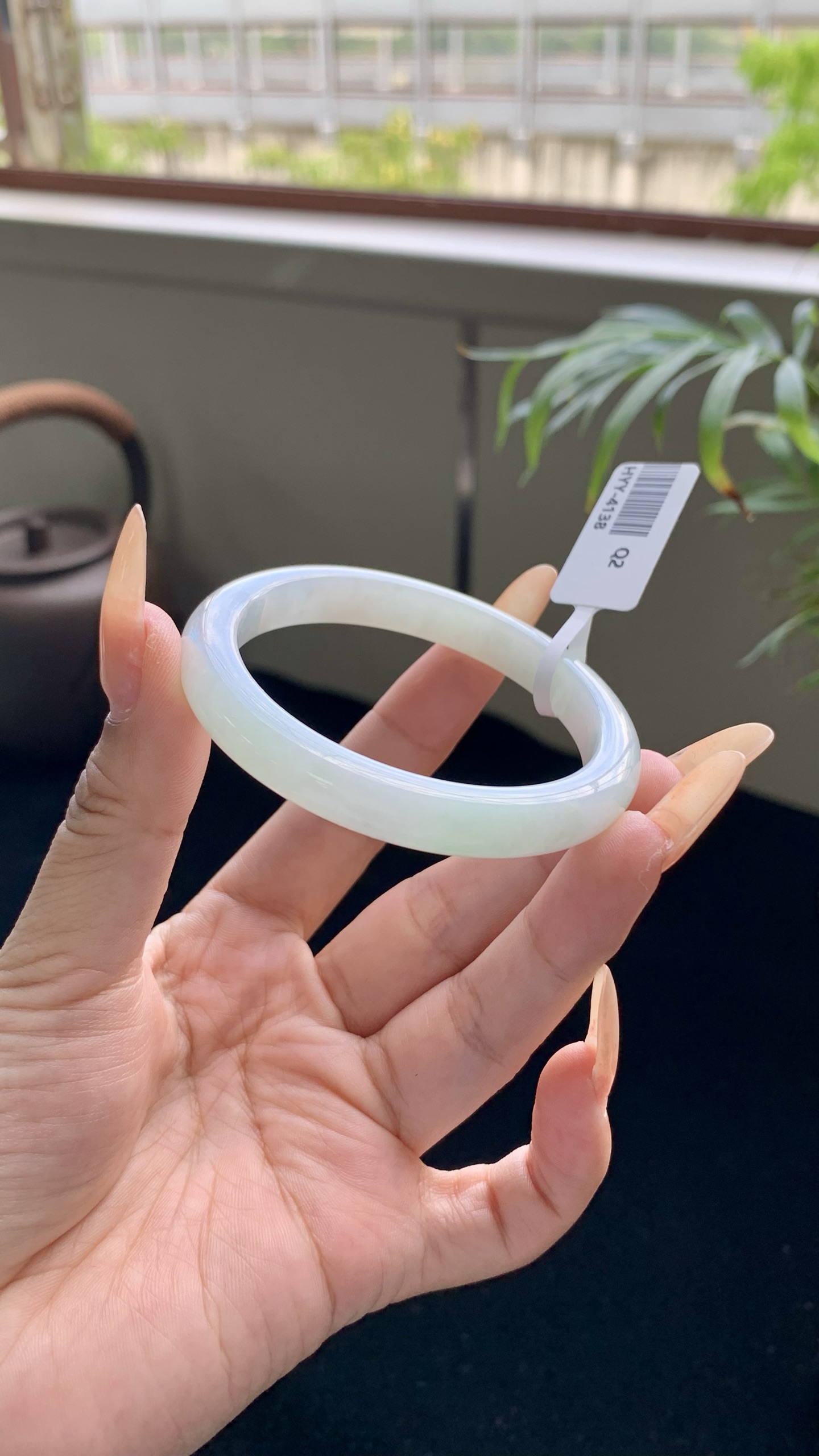 晴底美人条正圈成品,HYY-4138,尺寸：52-8.5-7