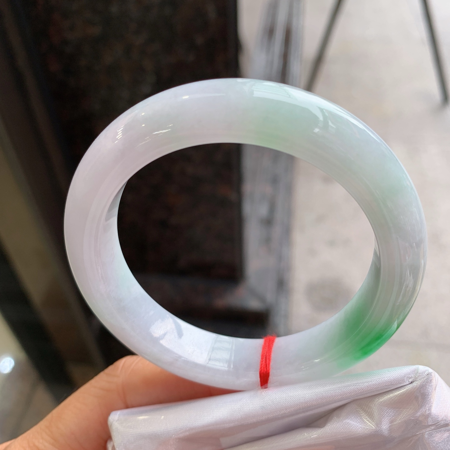 正圈飘绿 无裂 版型好