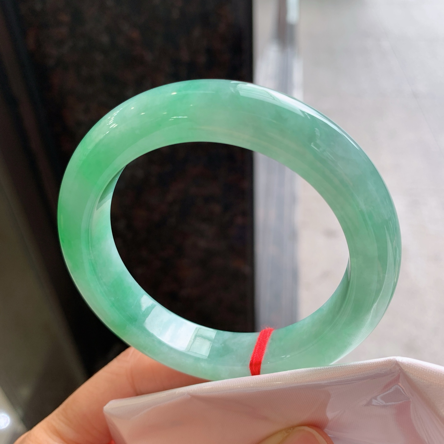 正圈飘绿 无裂 版型好