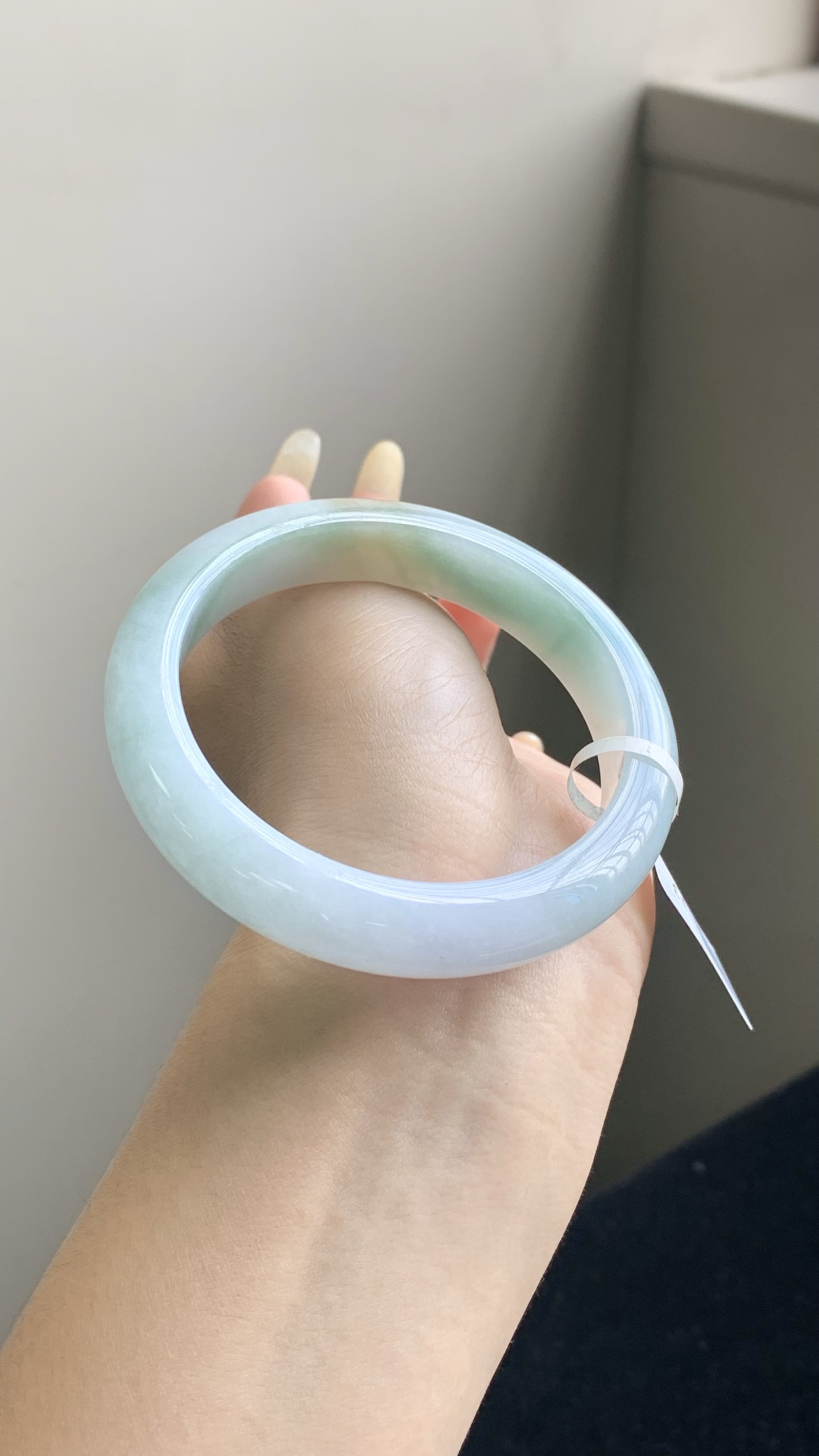 晴底飘花洒金正圈成品,HYC-498,尺寸：57-12-8.5