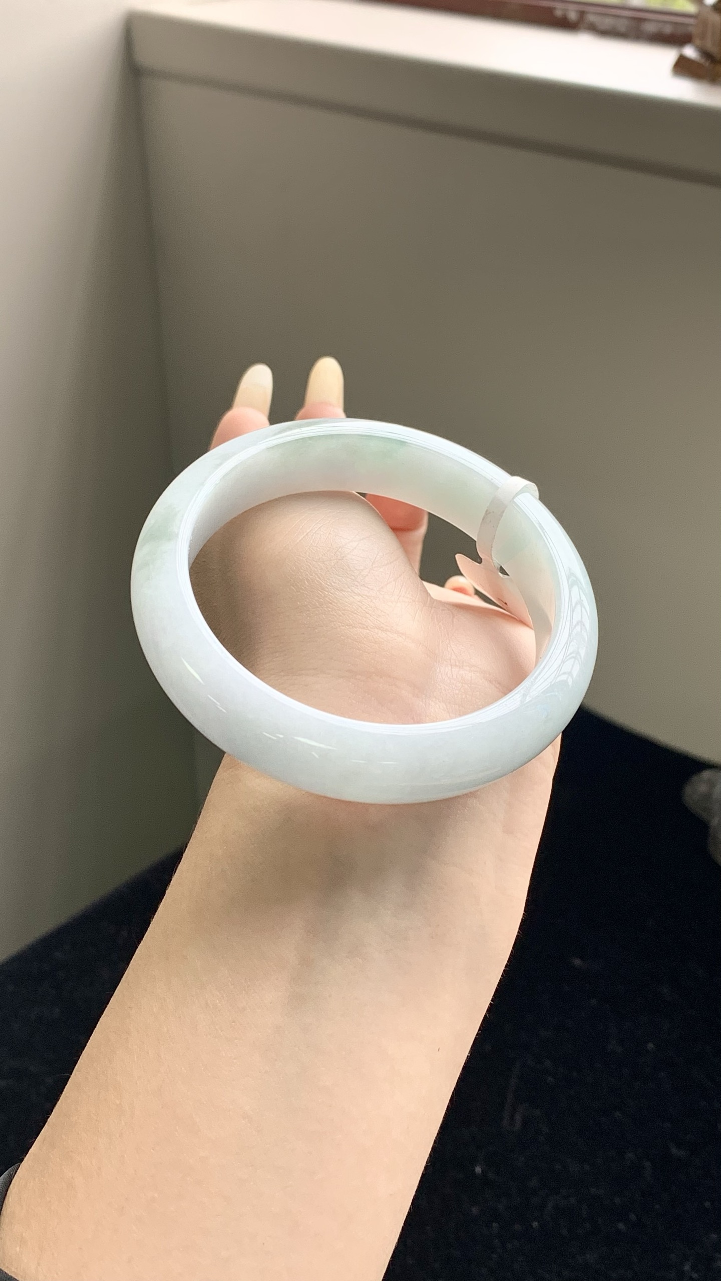 宽版晴底飘花正圈成品,HYC-21,尺寸：58-13.5-8