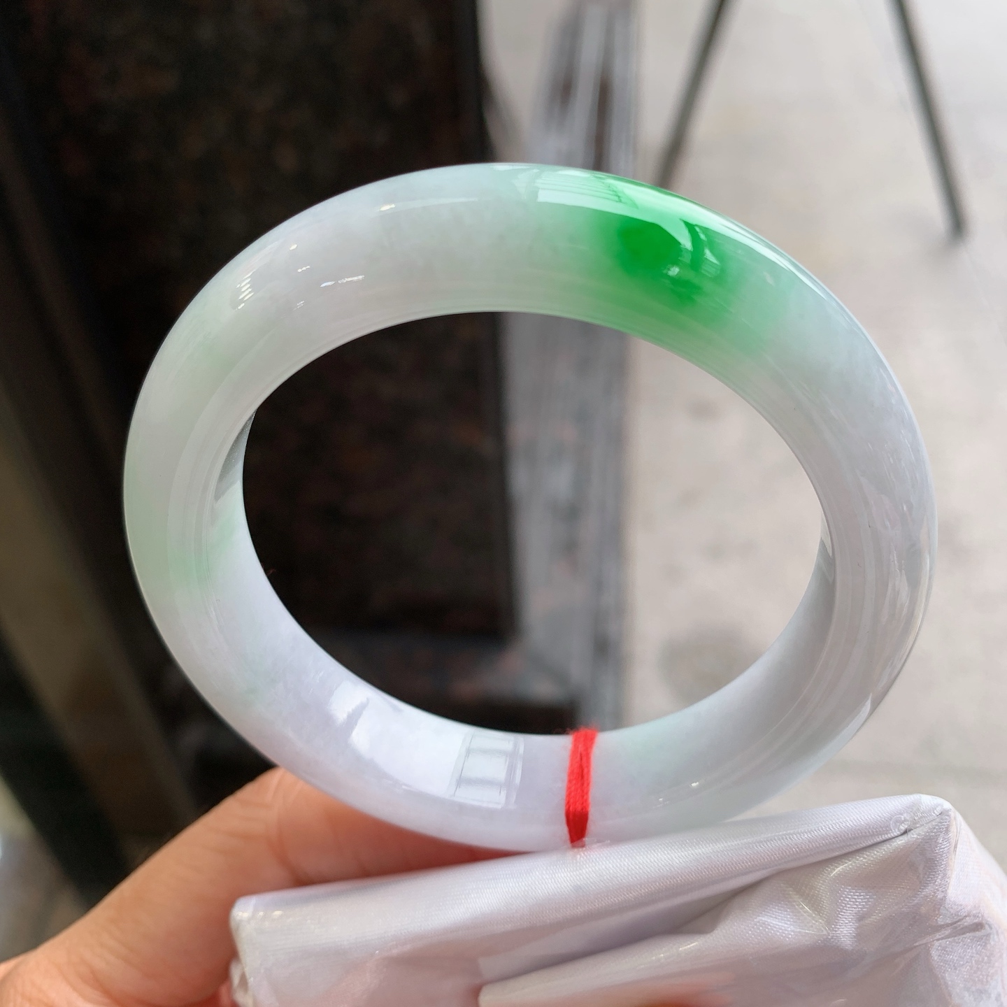 正圈飘绿 无裂 版型好